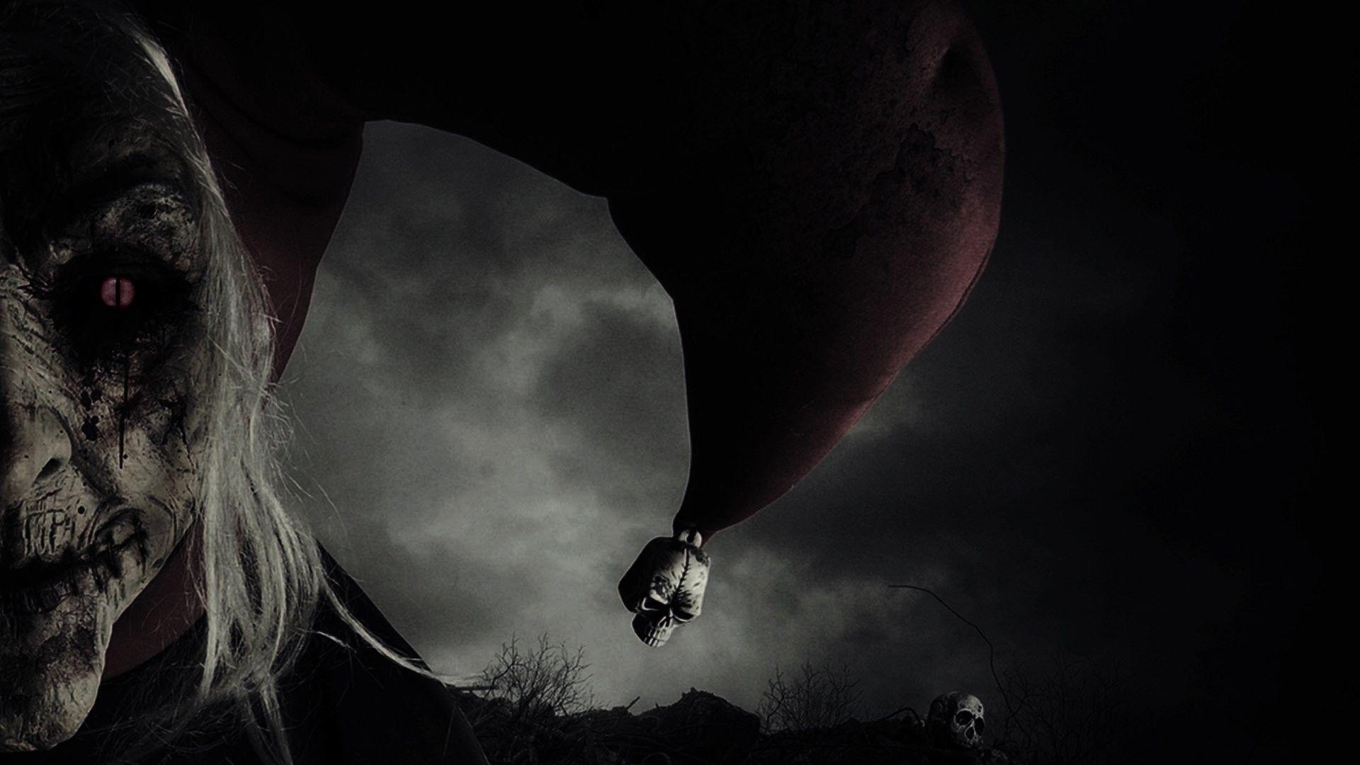 1920x1080 Dark Clown Wallpaper, HD Dark Clown Background