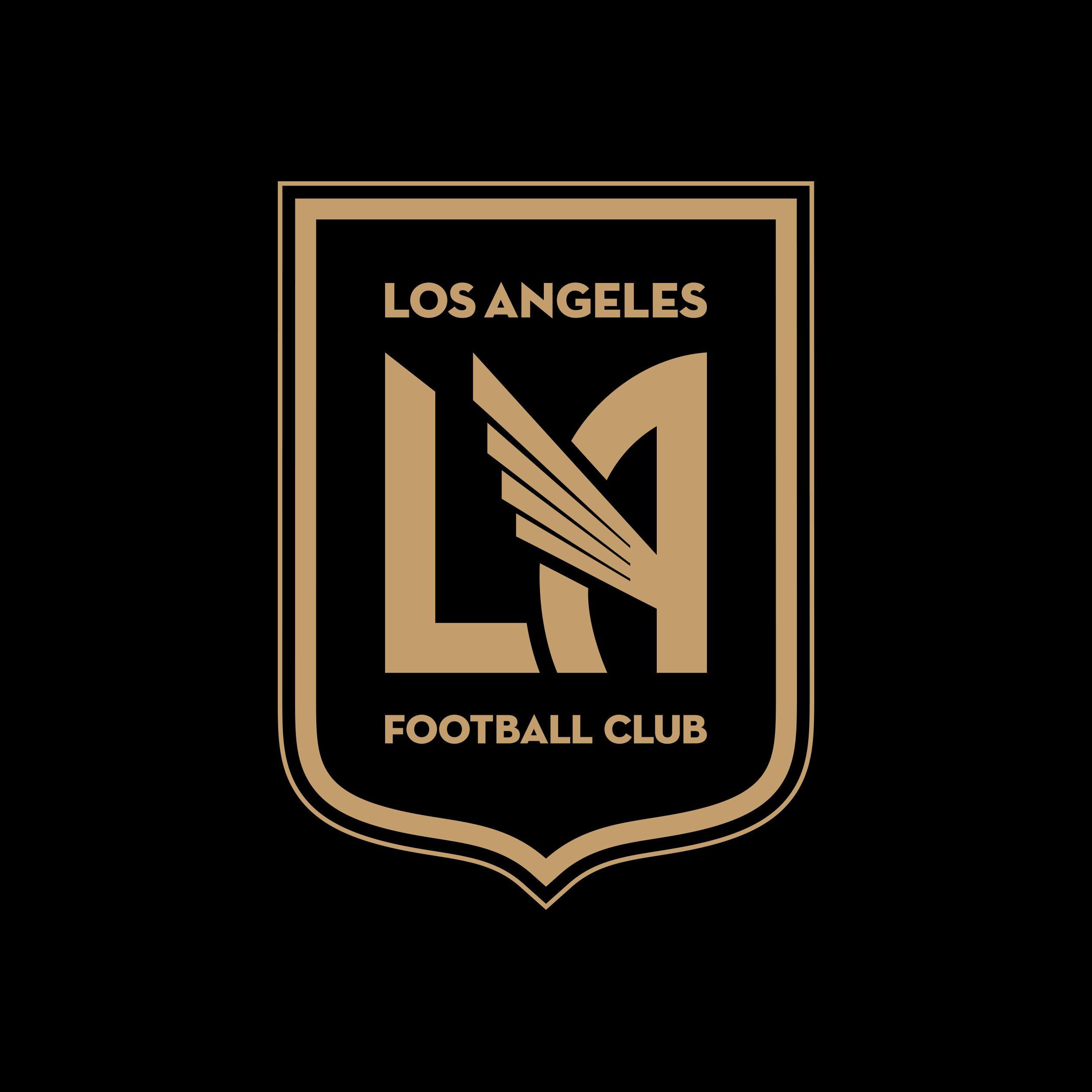 Download Los Angeles FC Home Shirt Logo Design Wallpaper