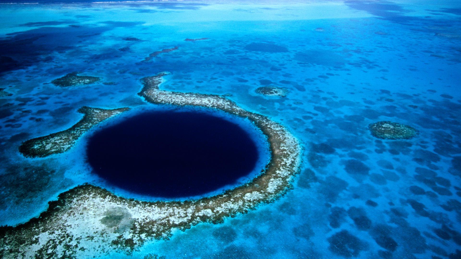 1920x1080 Great Blue Hole Hd Free Wallpaper