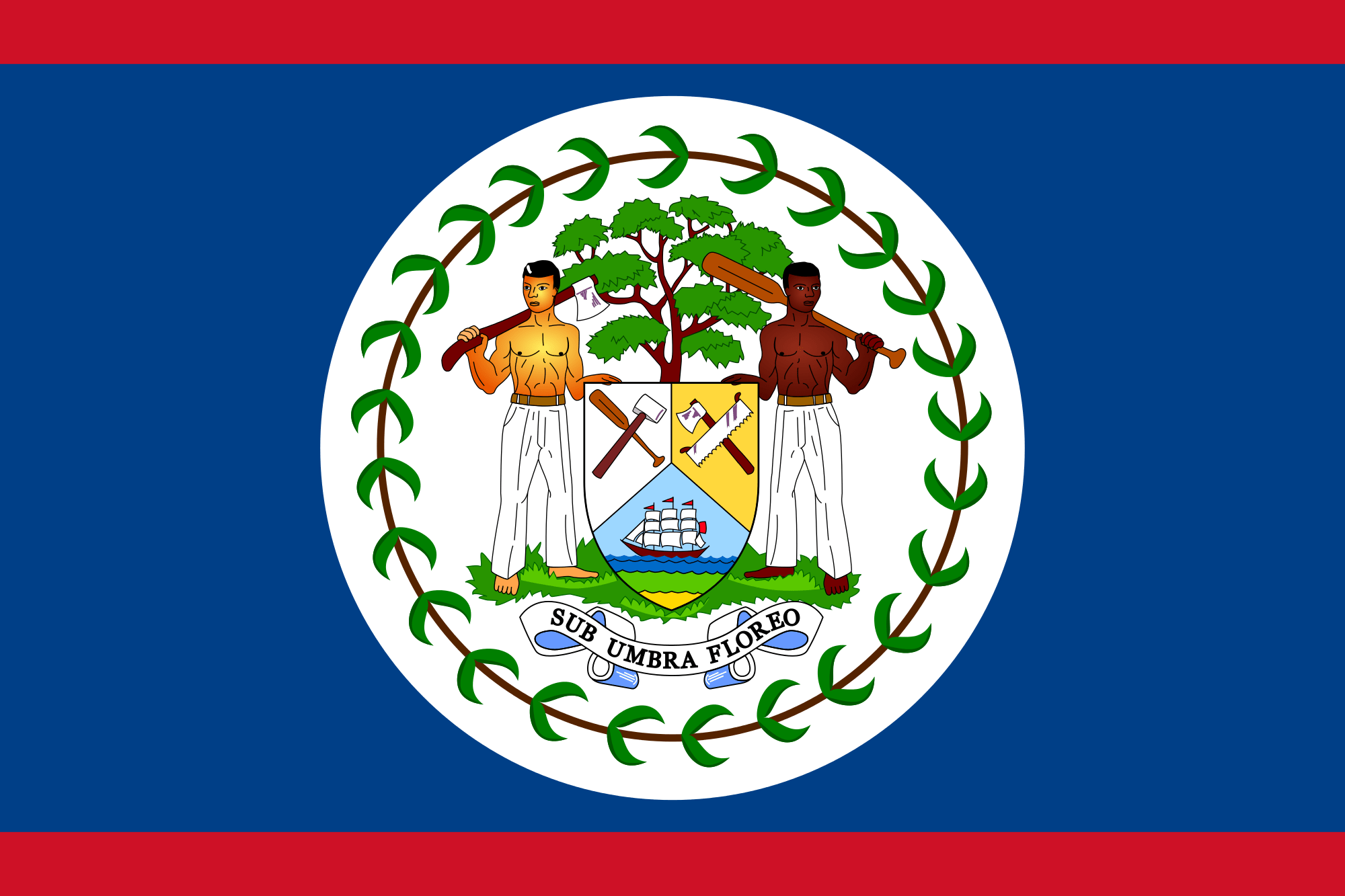 2000x1333 Belize Independence Day Celebrations and Flag Wallpaper
