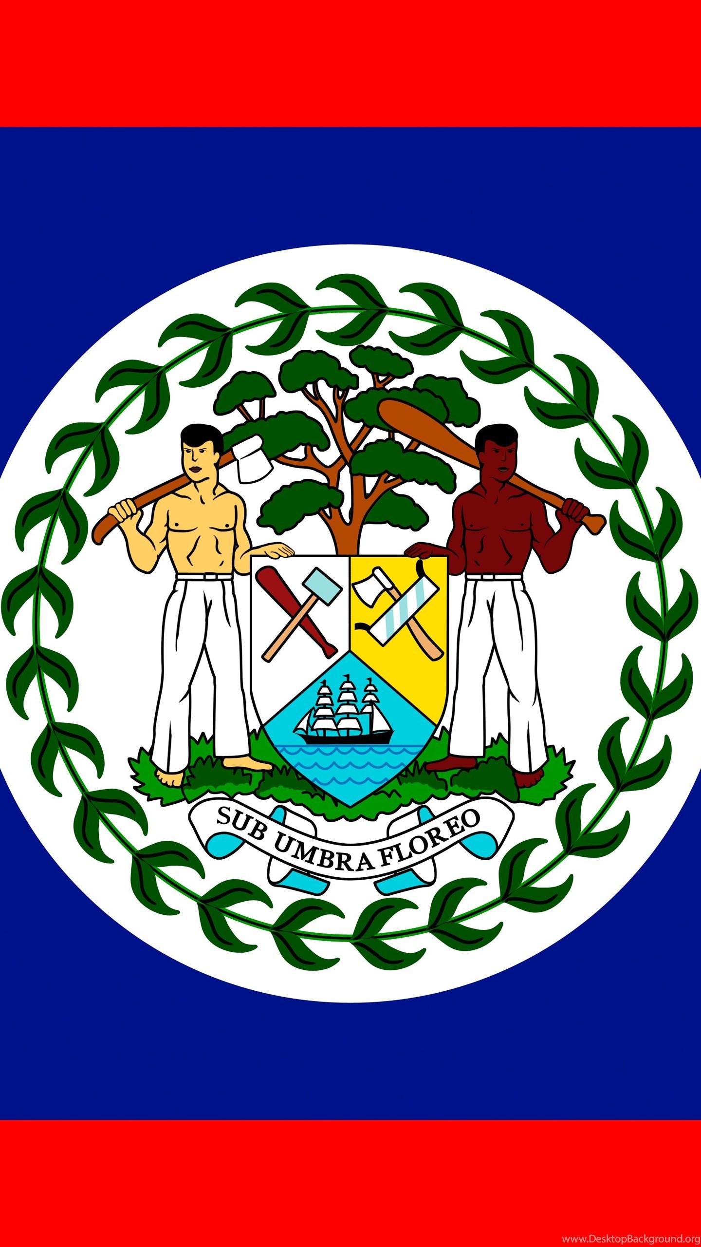 1440x2560 Belize Flag Wallpaper. Desktop Background