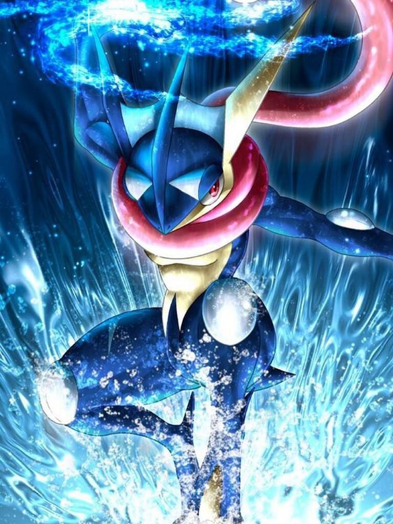 768x1024 Greninja HD Wallpaper. Anime drawings boy, Pokemon, Green pokemon