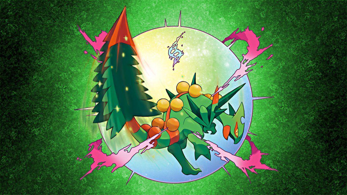 1191x670 Mega Sceptile Wallpaper 3