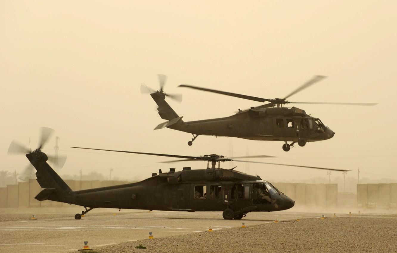 1332x850 Wallpaper the rise, UH- Black Hawk, helicopters image for desktop, section авиация
