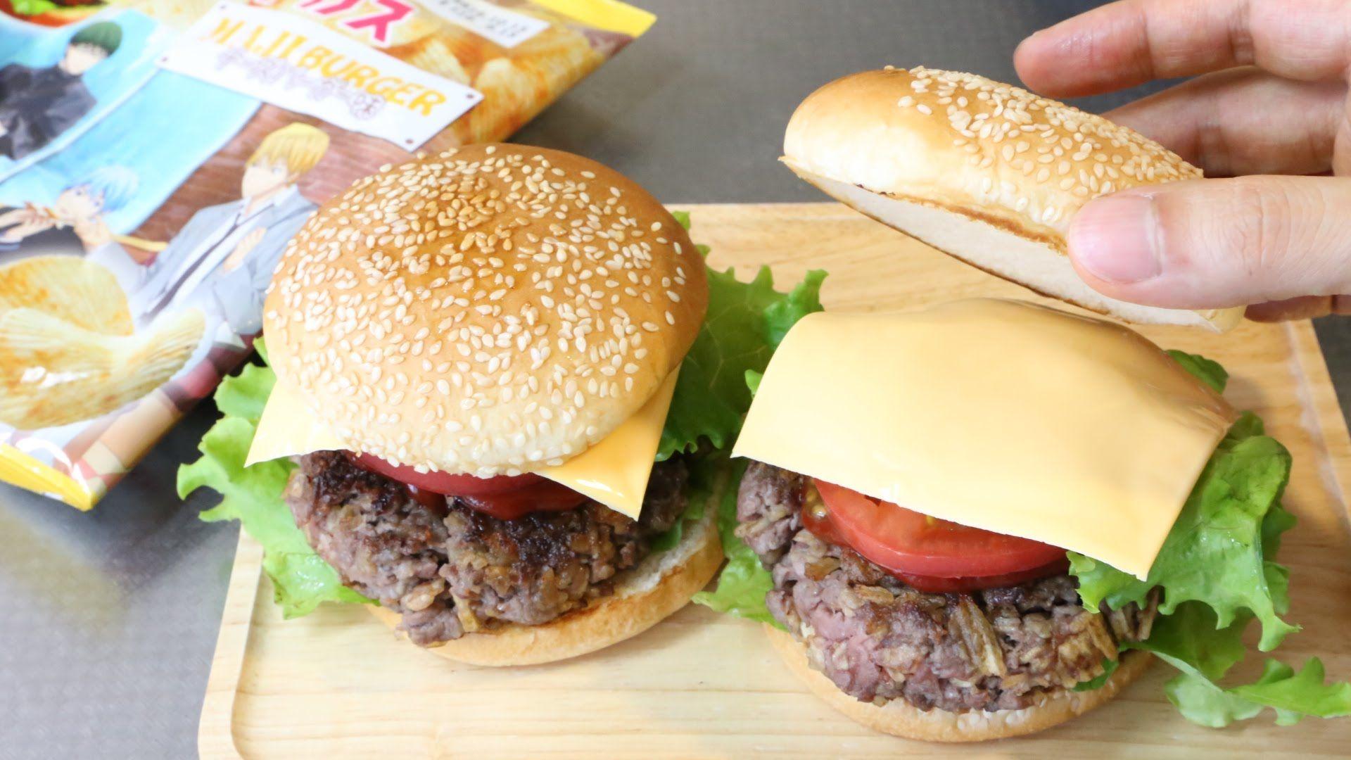Бургер с чипсами. Burger and Chips. Do you like Burgers and Chips. Chūkadon.