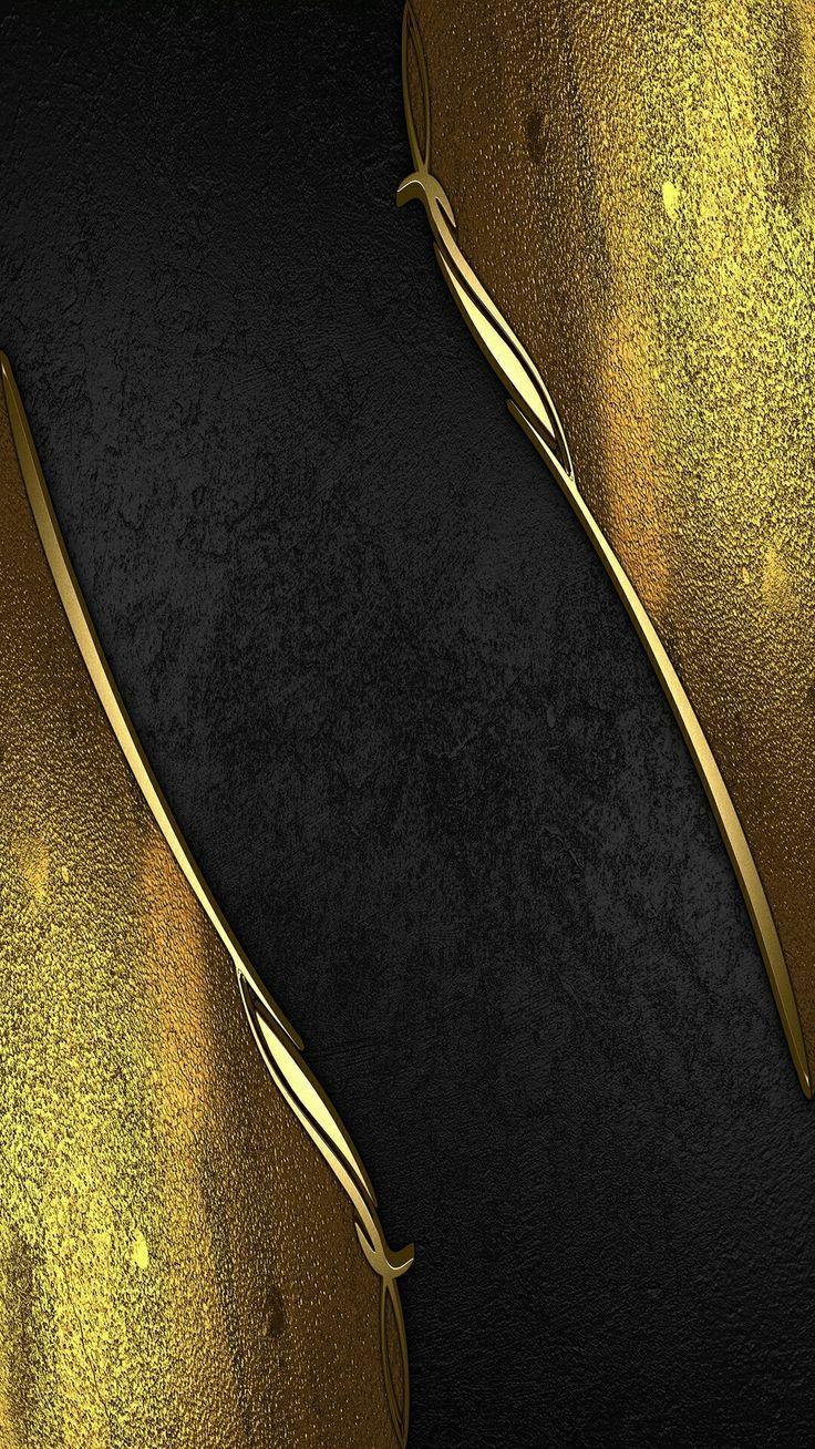 736x1308 Black and Gold iPhone Wallpaper