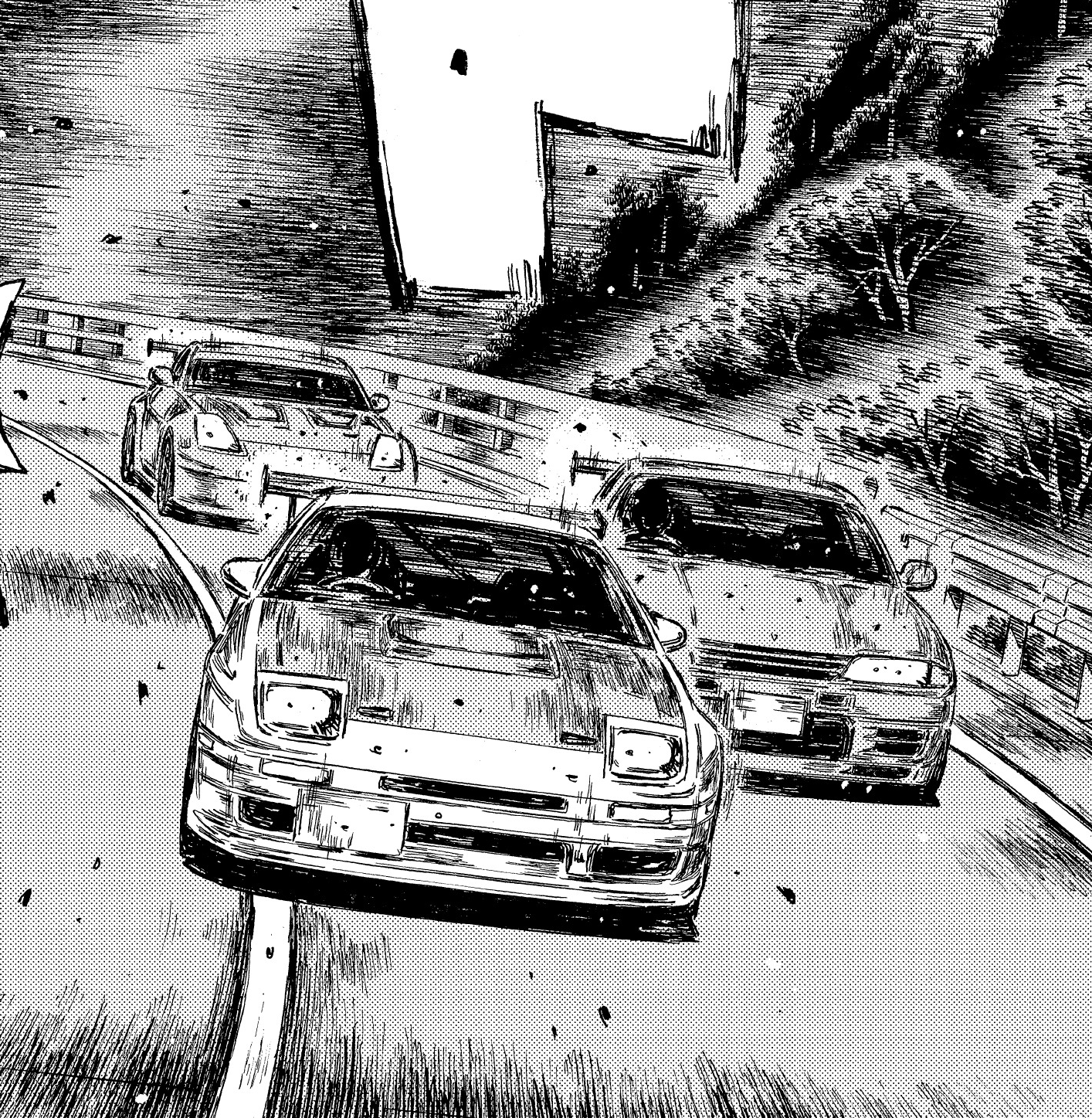 Initial D Manga Wallpapers Top Free Initial D Manga Backgrounds Wallpaperaccess