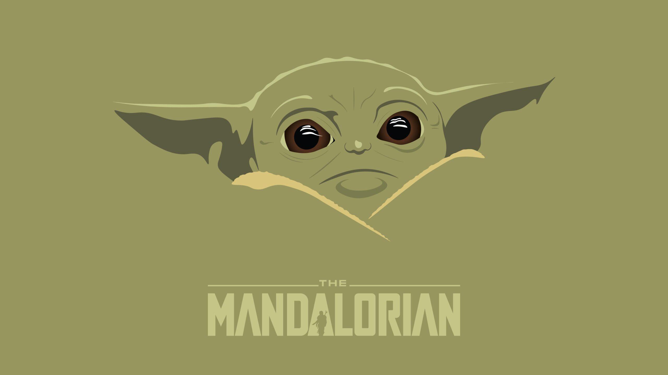 2560x1440 The Mandalorians Baby Yoda Wallpaper 25