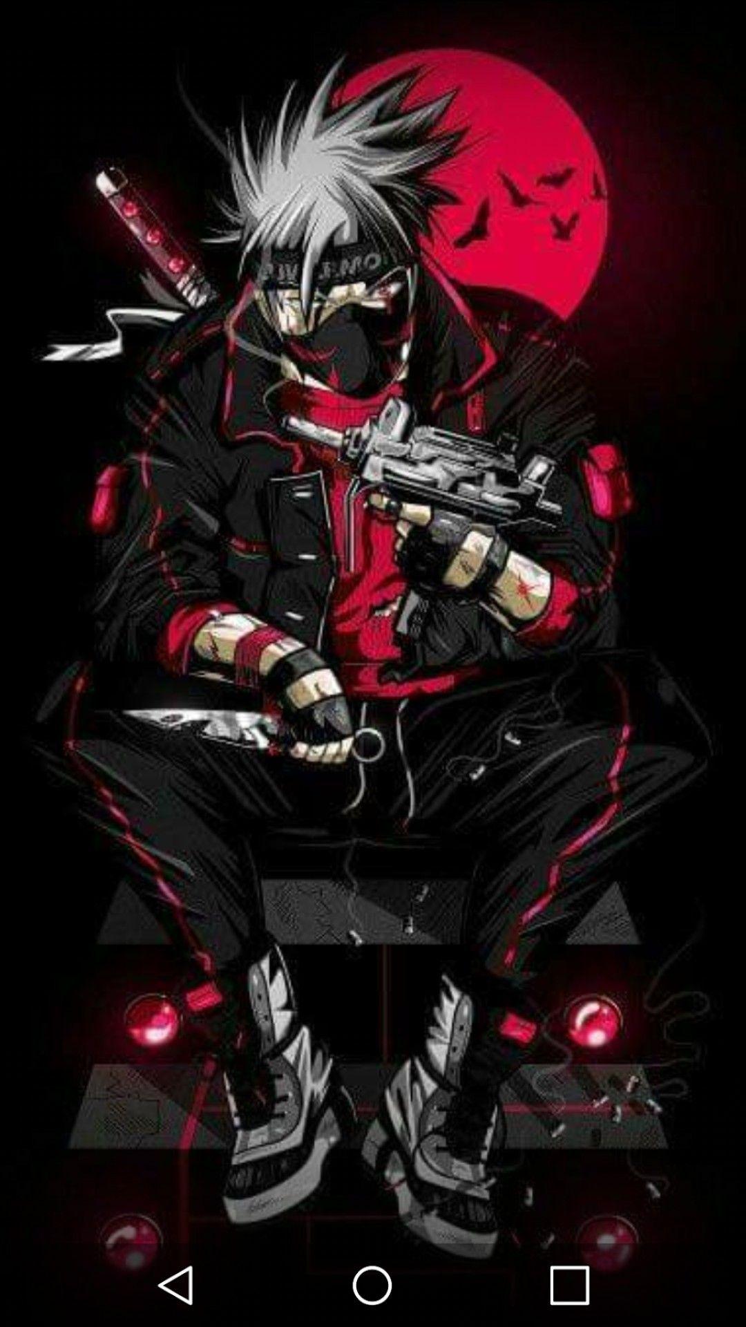 Kakashi Red Wallpapers Top Free Kakashi Red Backgrounds WallpaperAccess