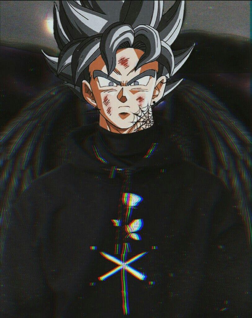 812x1024 Dope Black Anime Wallpaper