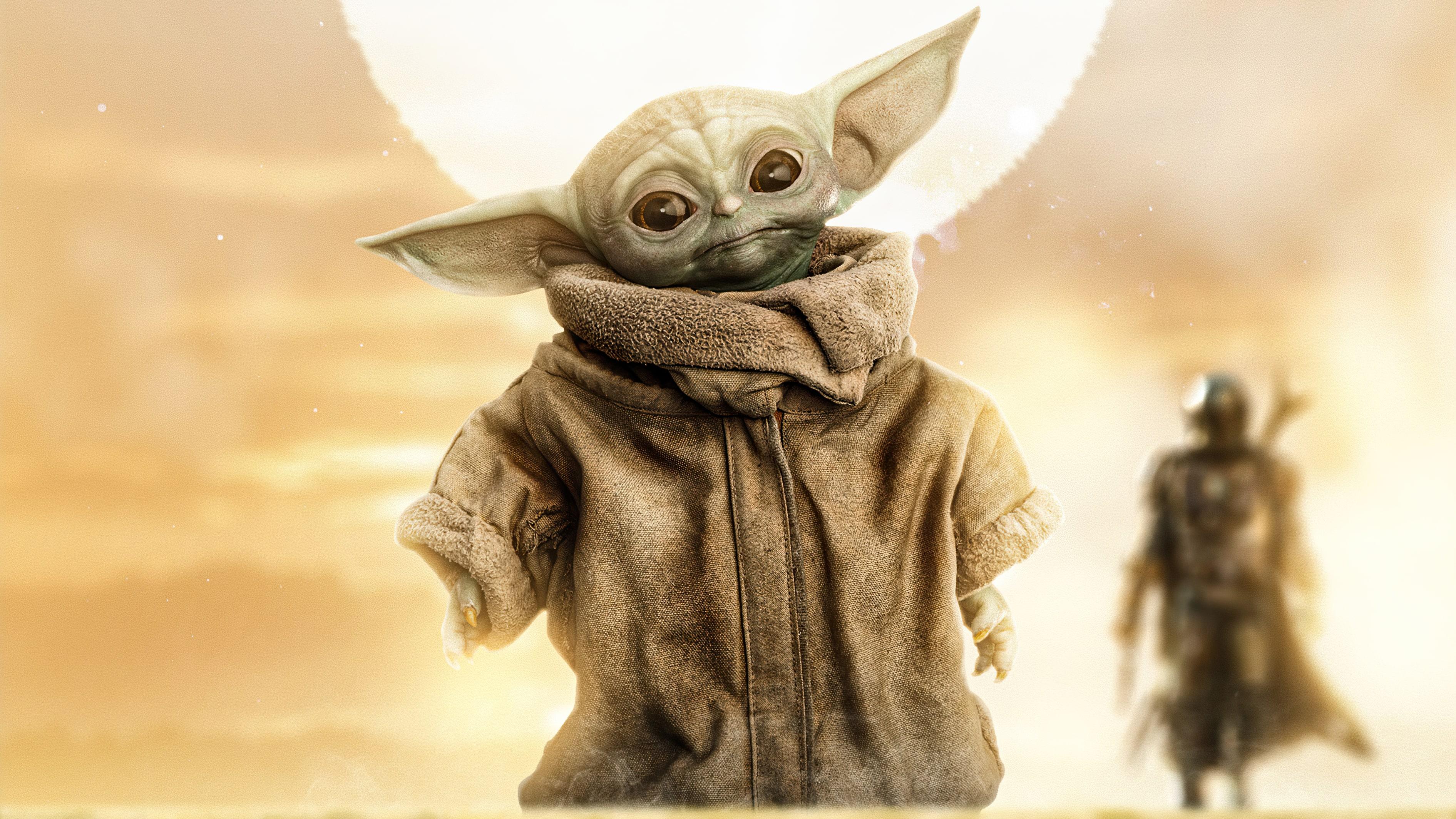 3782x2128 The Mandalorian, Baby Yoda Wallpaper & Background Image