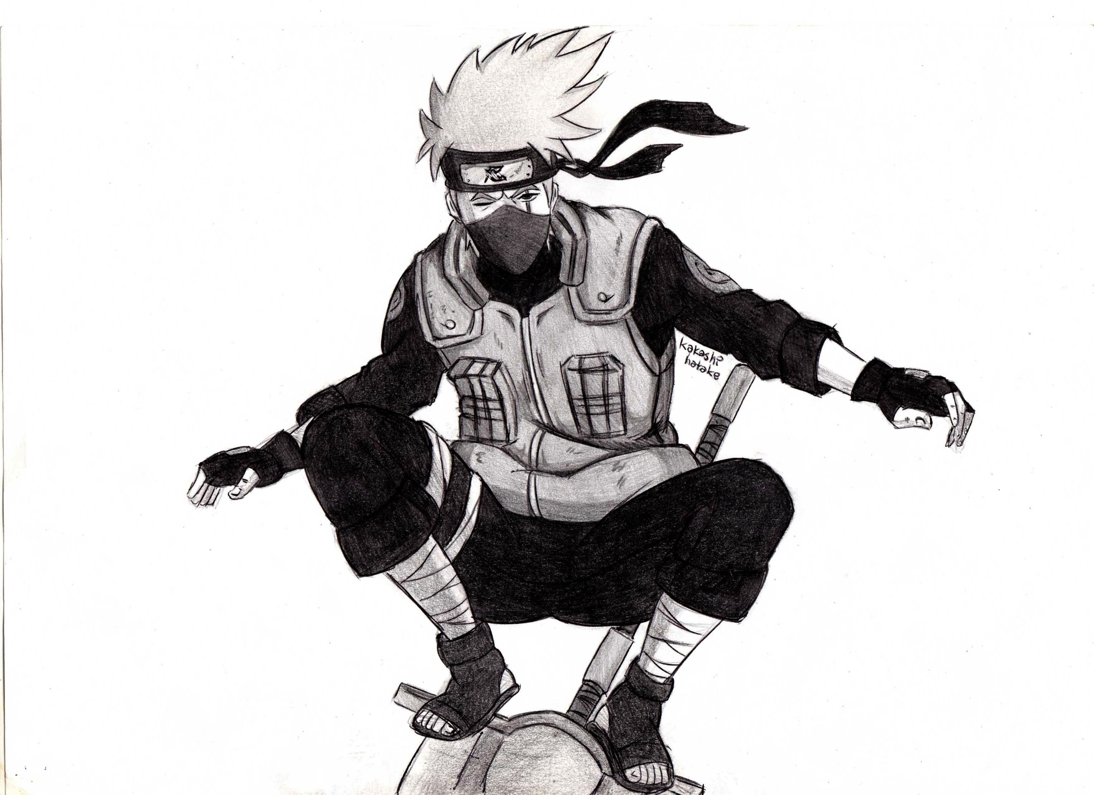 3509x2550 LineArt: Naruto