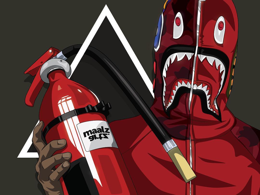 1080x810 Adidas BAPE Dope Wallpaper