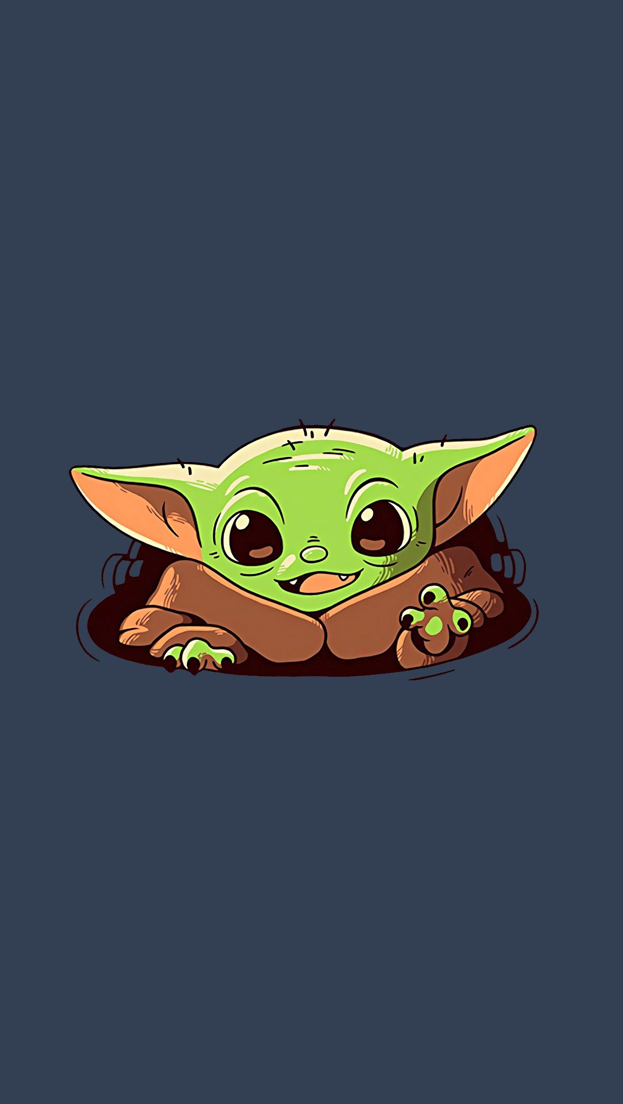 1220x2160 Baby Yoda The Mandalorian Wallpaper 4k Ultra HD