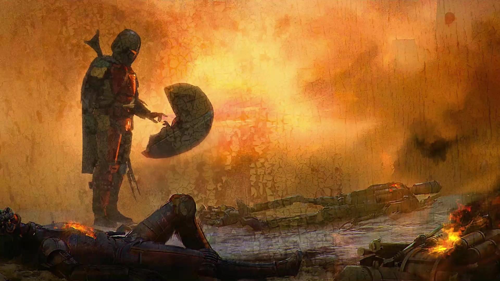1920x1080 Mandalorian And Baby Yoda Live Wallpaper
