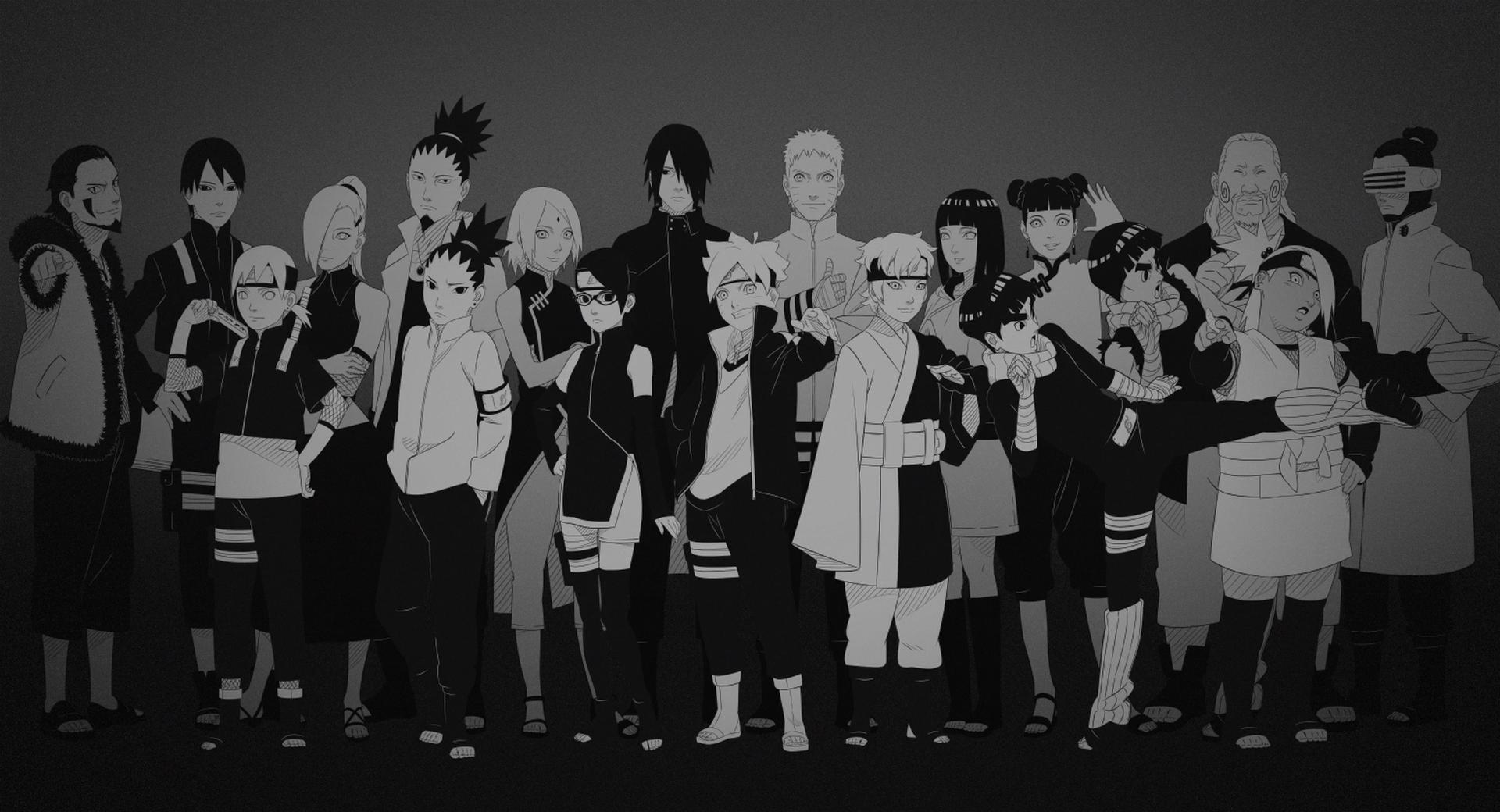1920x1040 Boruto Movie Credit Wallpaper 4. Daily Anime Art