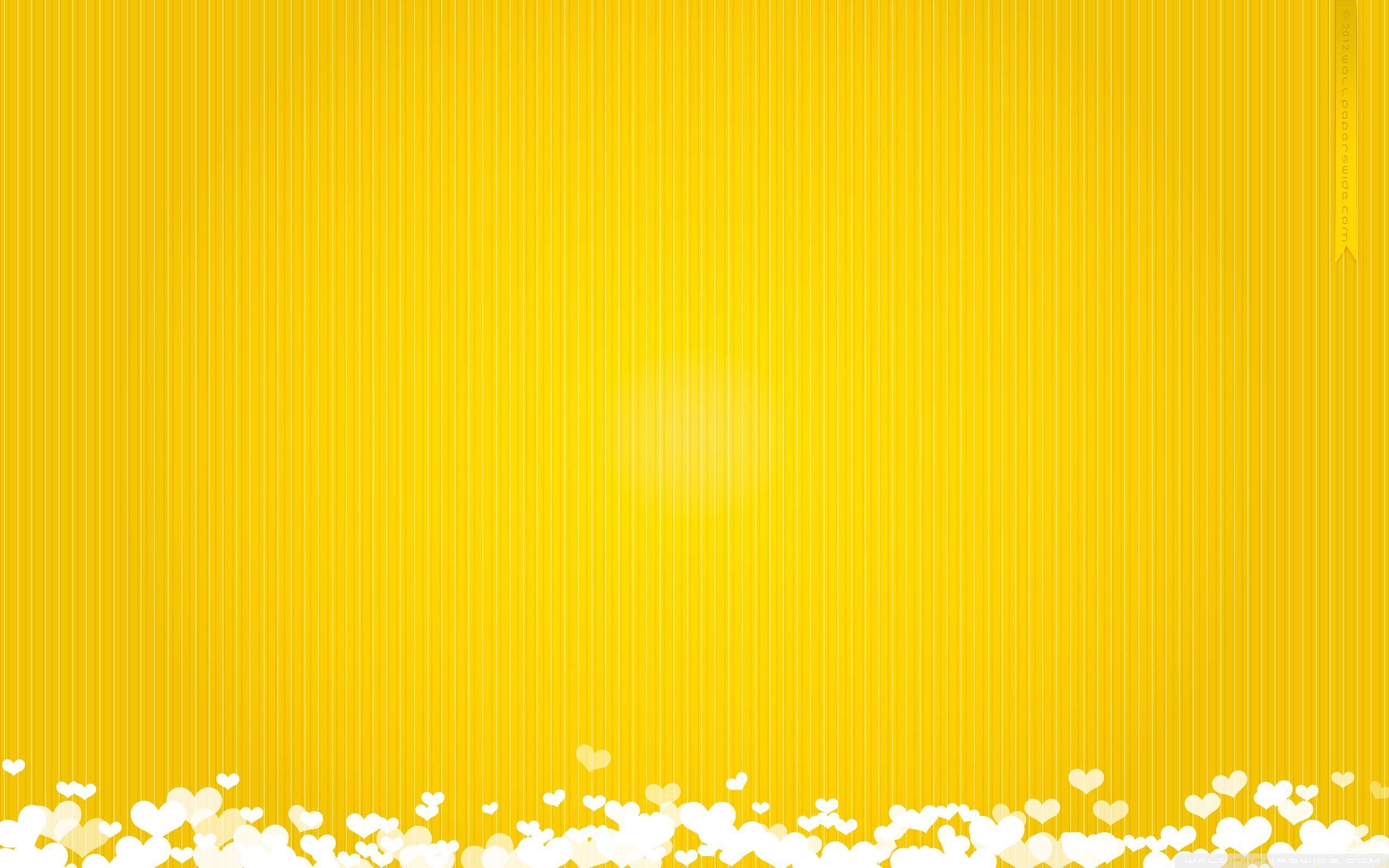 2560x1600 Yellow Desktop Background