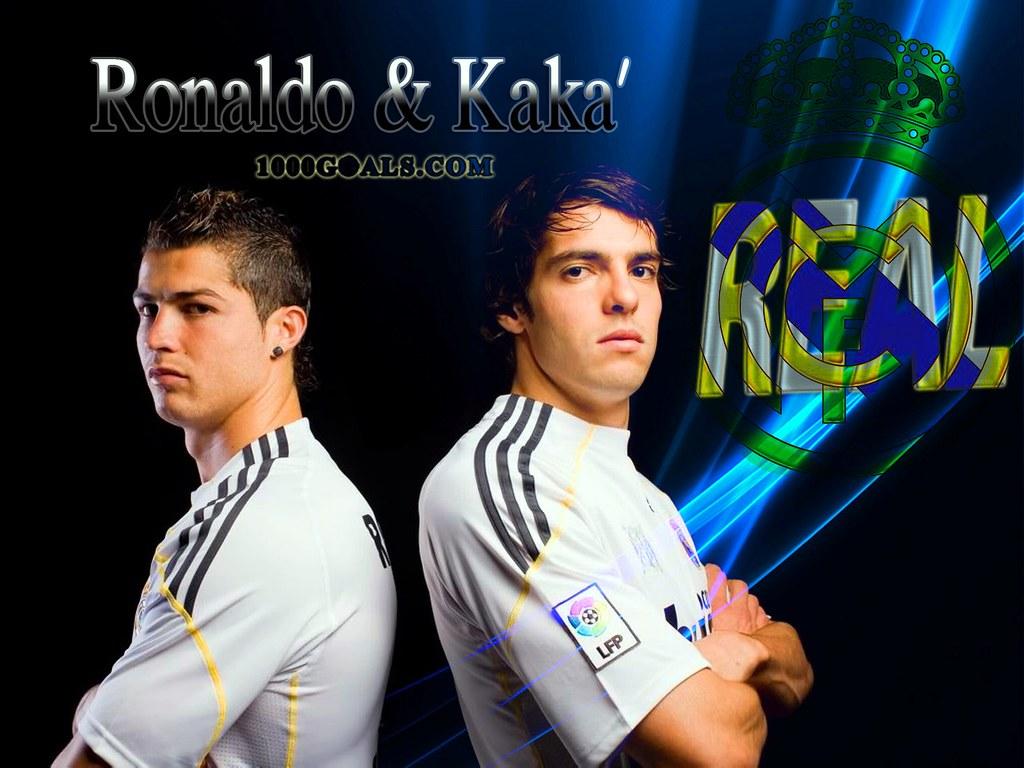 1024x768 Cristiano Ronaldo Kaka Wallpaper. Dominik Trézsi