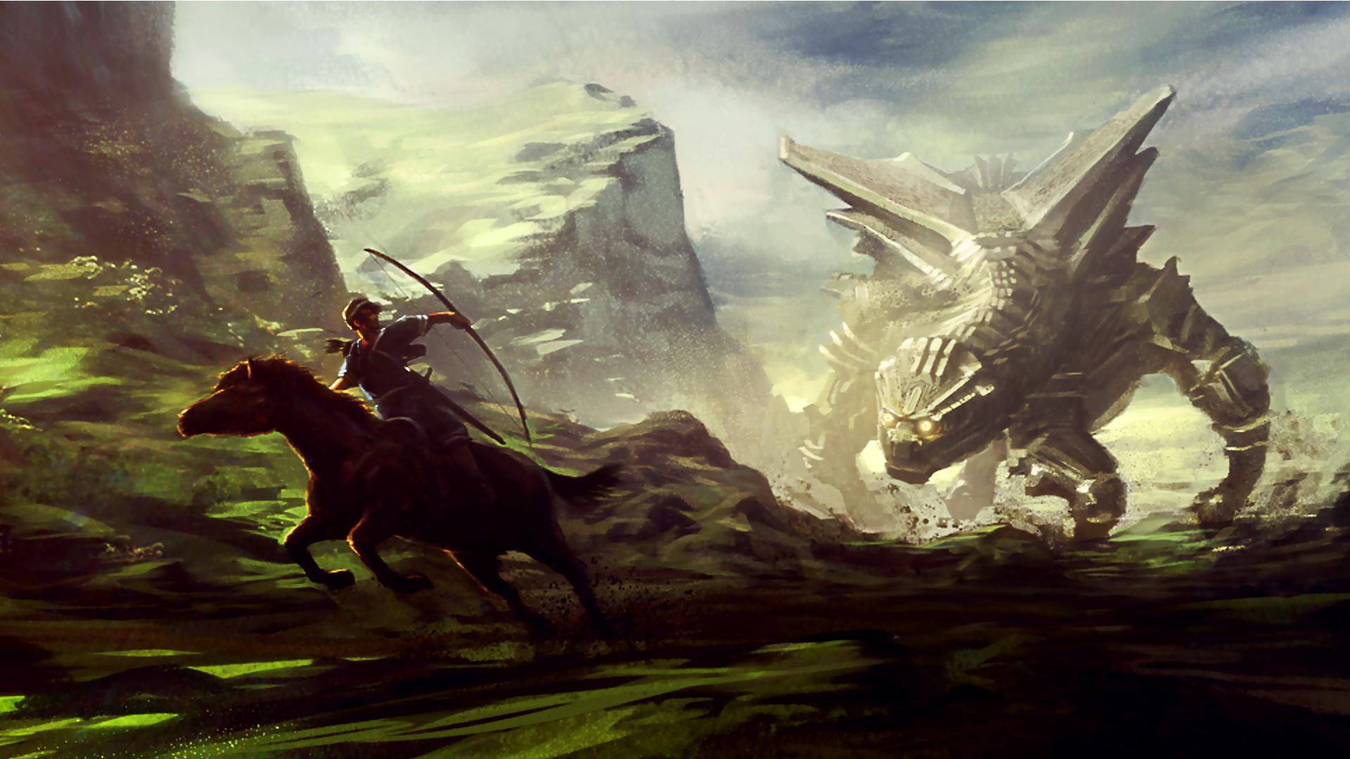 1920x1080 Shadow of the Colossus Art: wallpaper