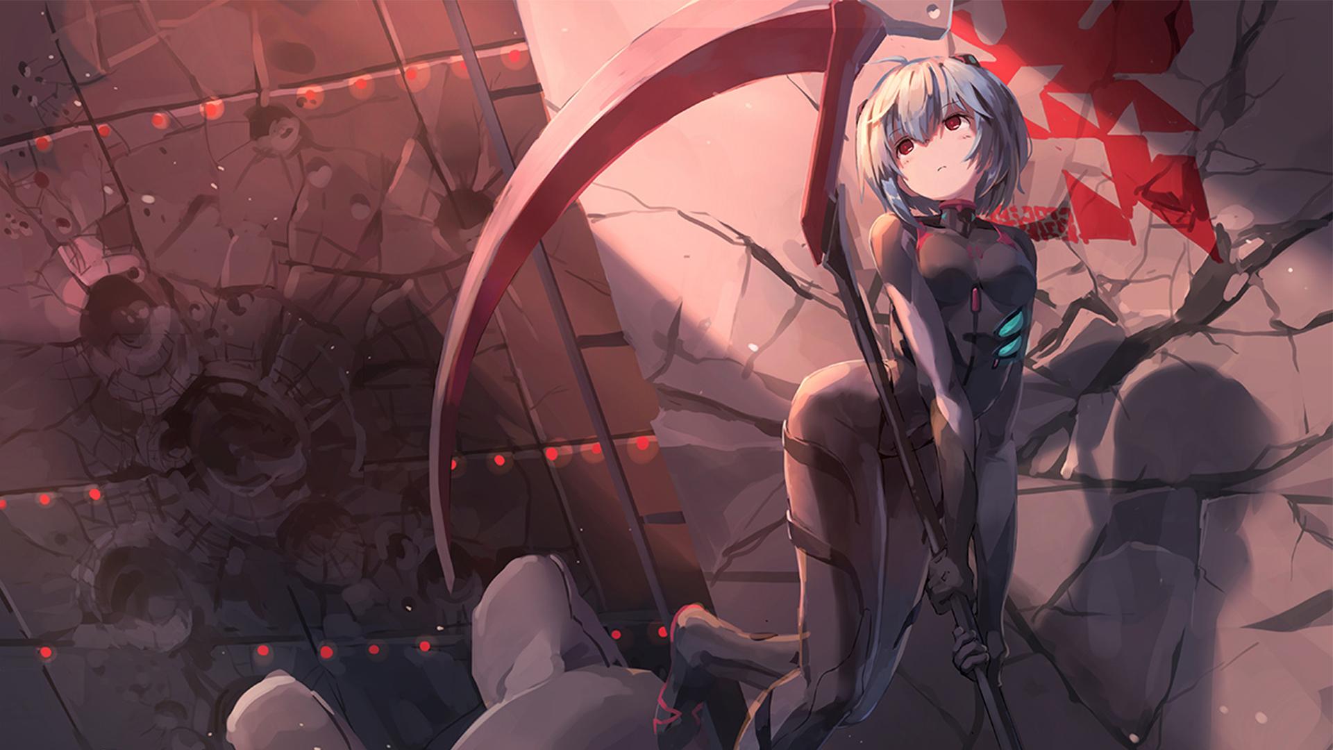 1920x1080 1920x1080 Rei Ayanami, Neon Genesis Evangelion, Anime wallpaper JPG