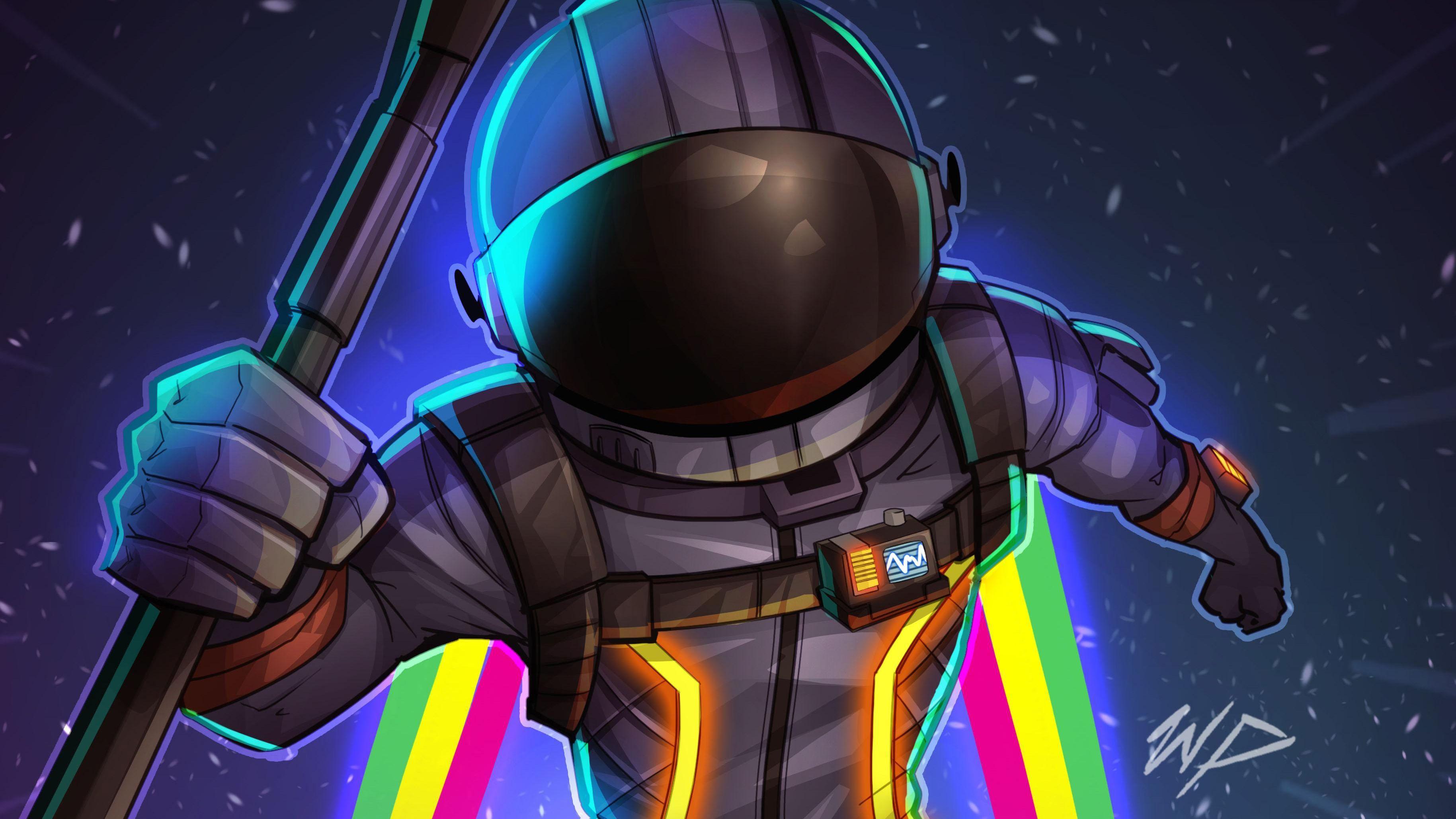 3658x2058 Fortnite Dark Voyager Wallpaper