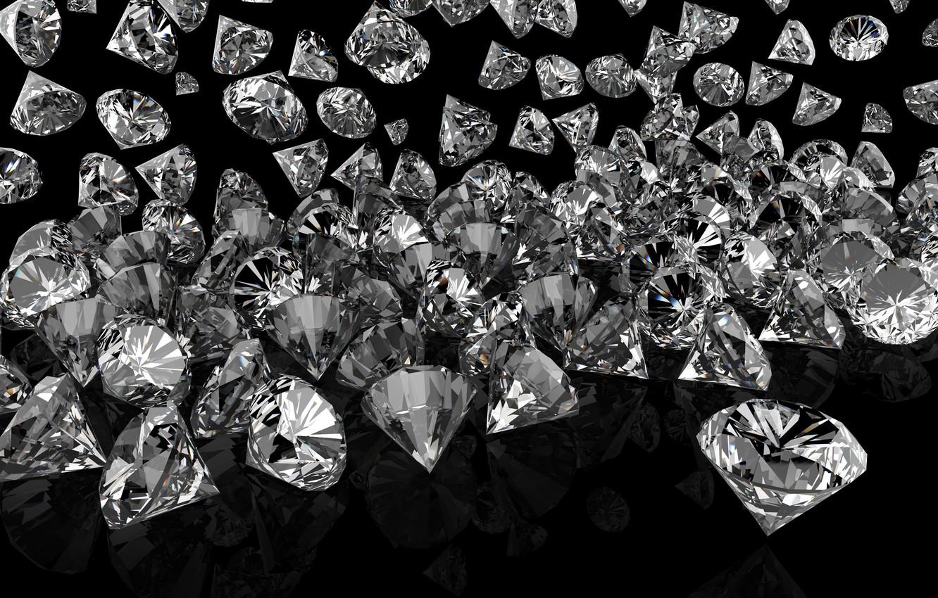 1332x850 Wallpaper diamonds, glow, brilliant, sparkle, glitter, diamonds, jem image for desktop, section абстракции