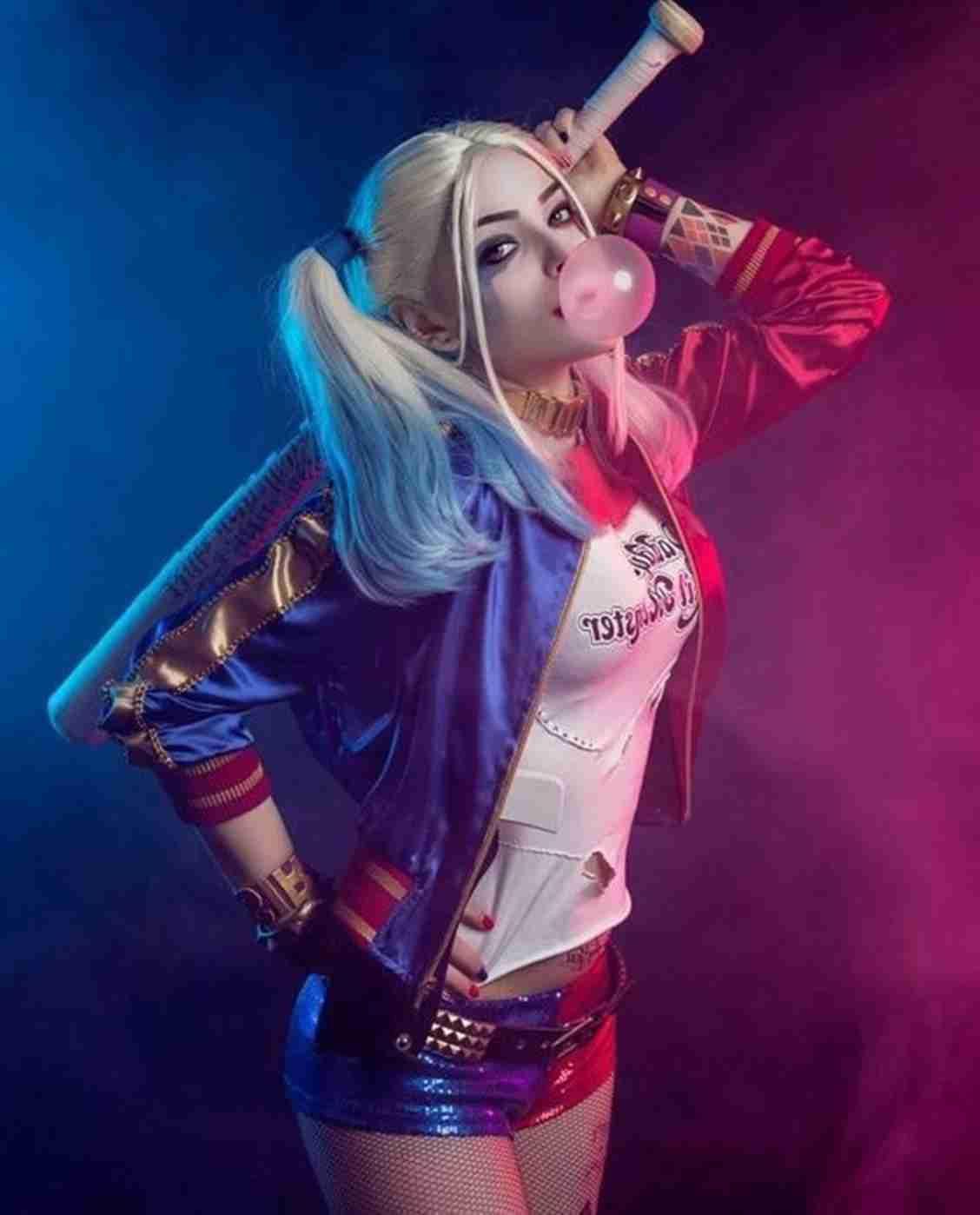 1128x1398 Joker Girl HD Wallpaper
