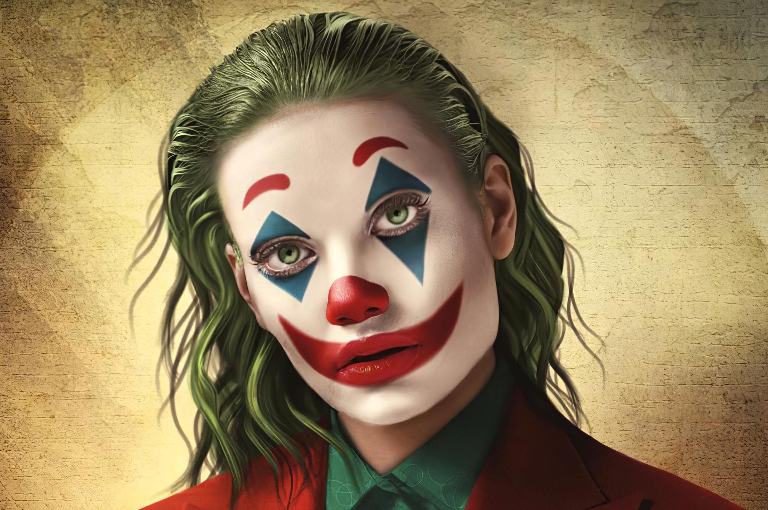 2560x1700 Joker Girl 4k Chromebook Pixel HD 4k Wallpaper, Image, Background, Photo and Picture