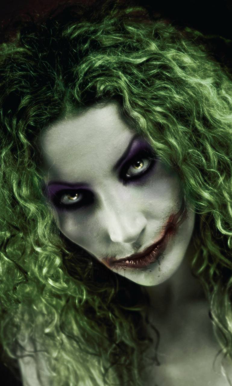 770x1280 Download Joker Girl HD Wallpaper and Background