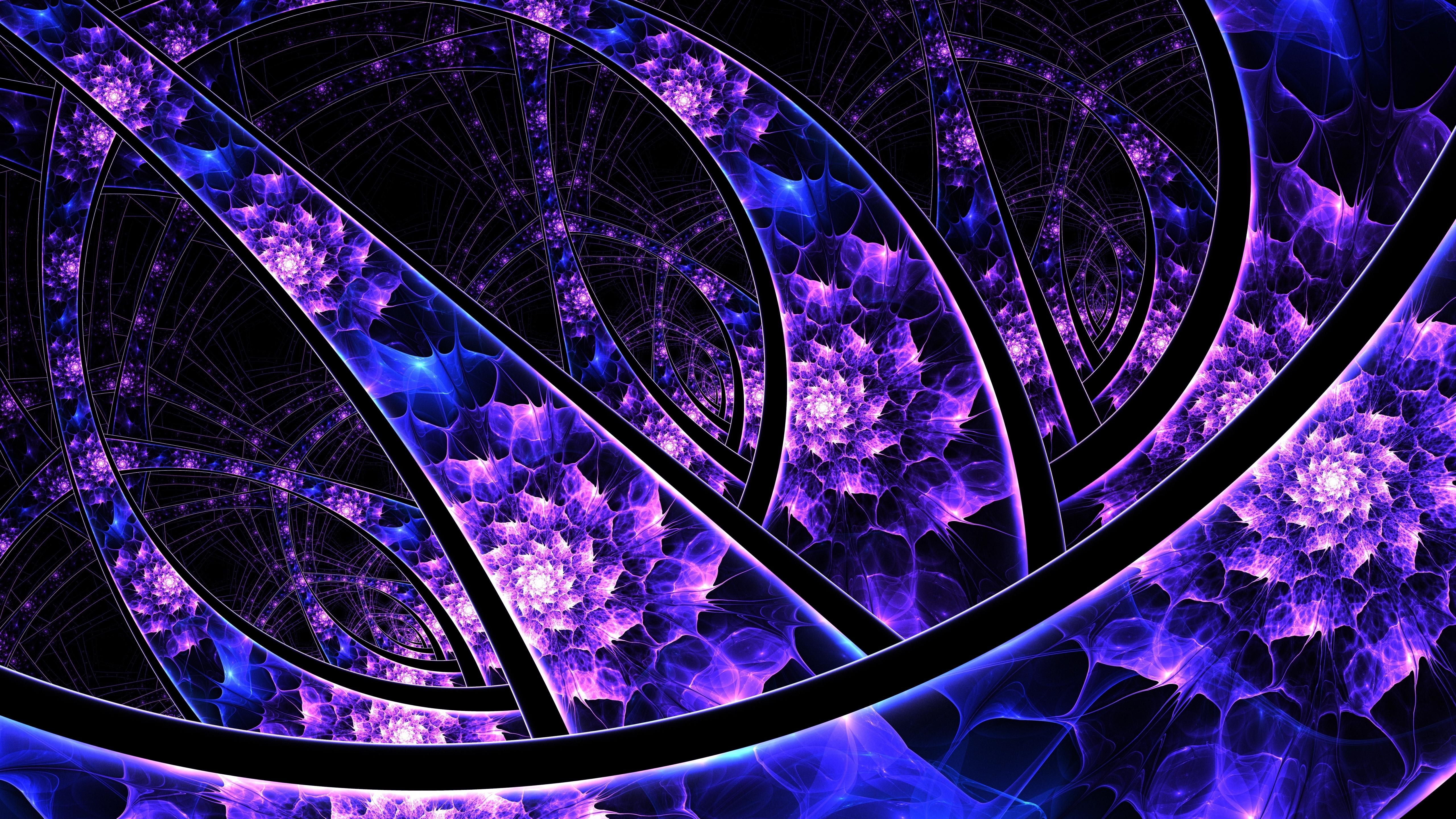 5120x2880 Download 5120x2880 wallpaper fractal, tangled dark lines, abstract, 5k image, background, 22082