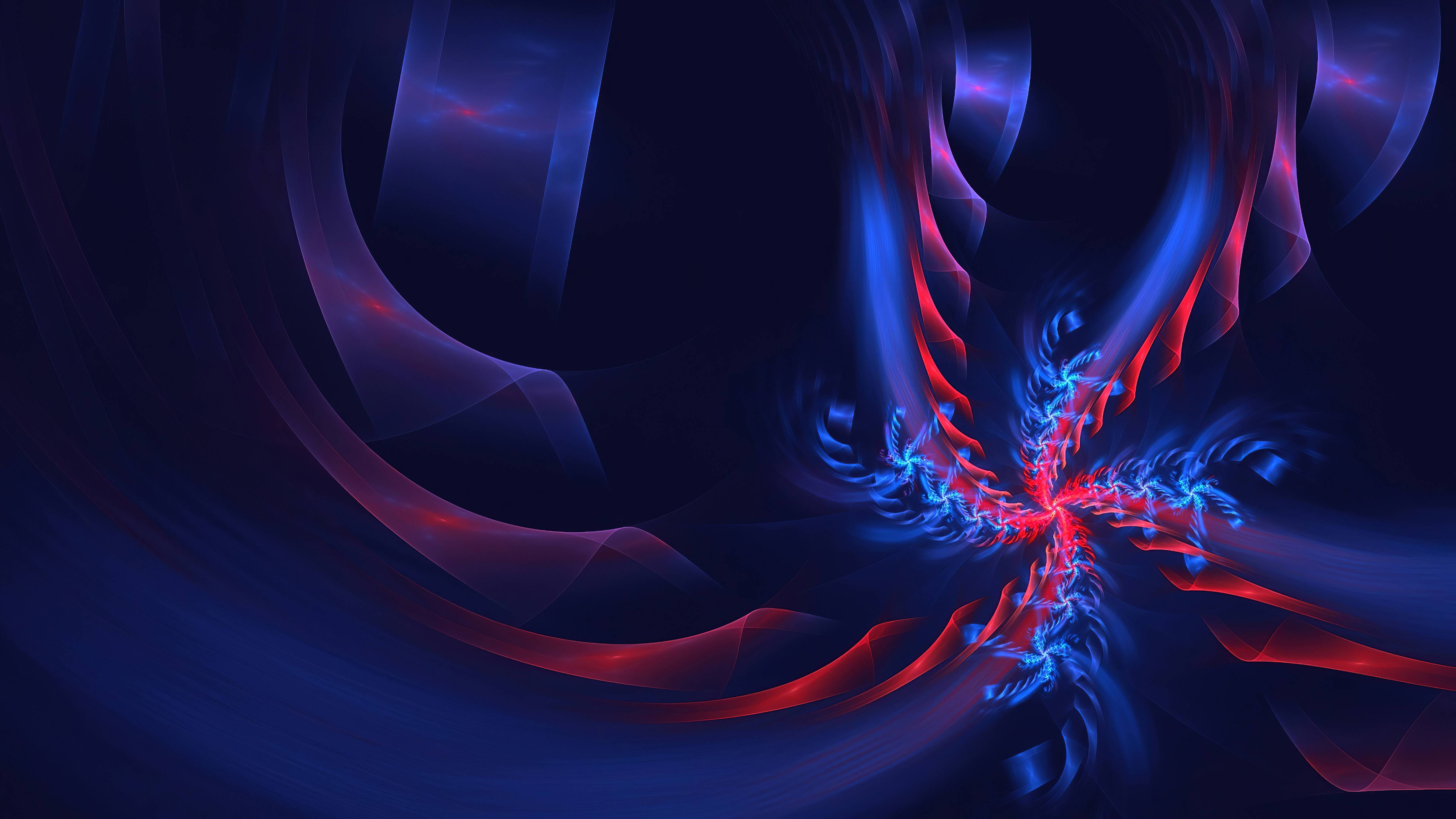 5120x2880 Kind of Blue Fractal 5K Wallpaper, HD Artist 4K Wallpaper, Image, Photo and Background