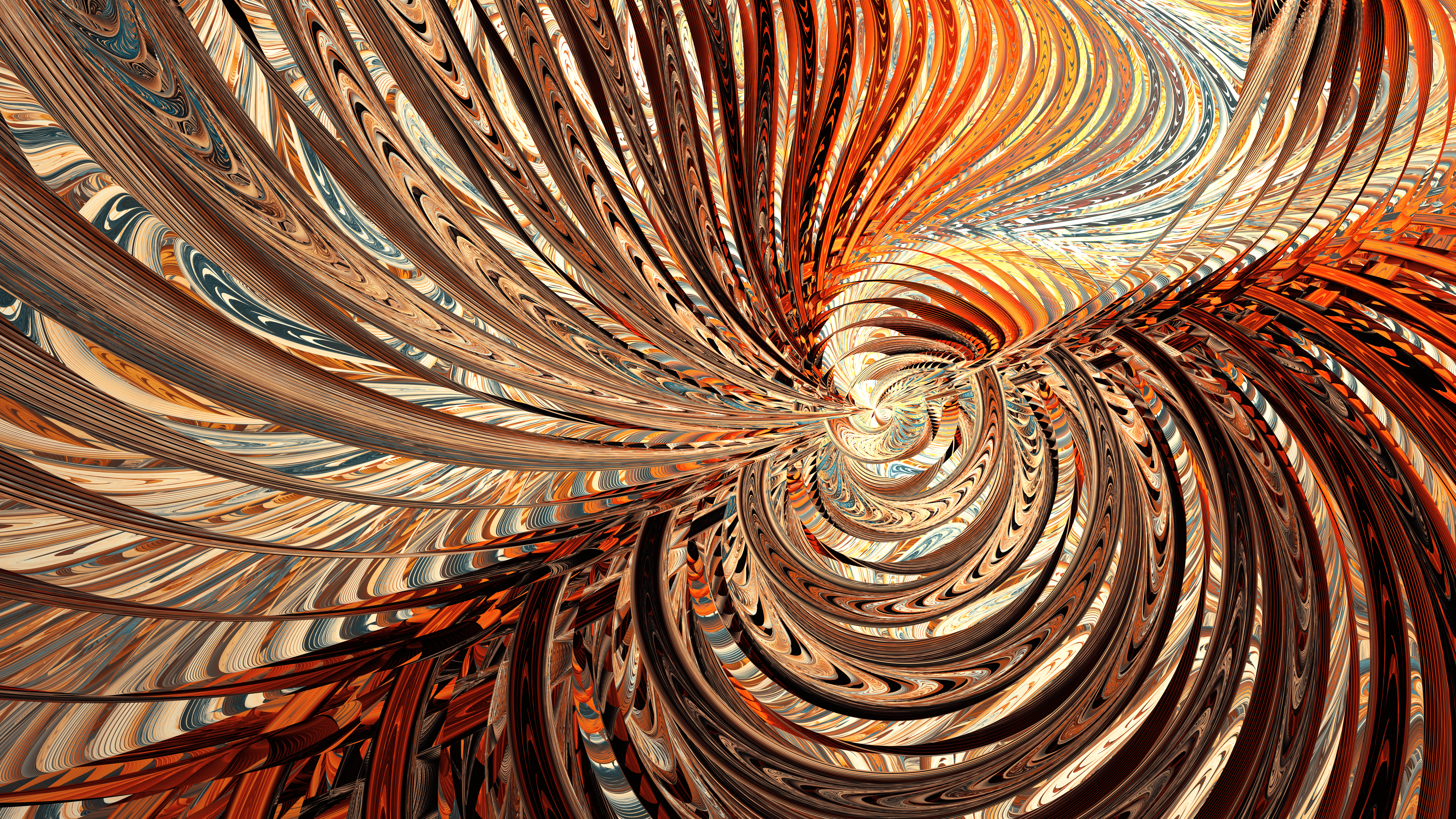 5120x2880 Abstract Fractal 4k Ultra HD Wallpaper