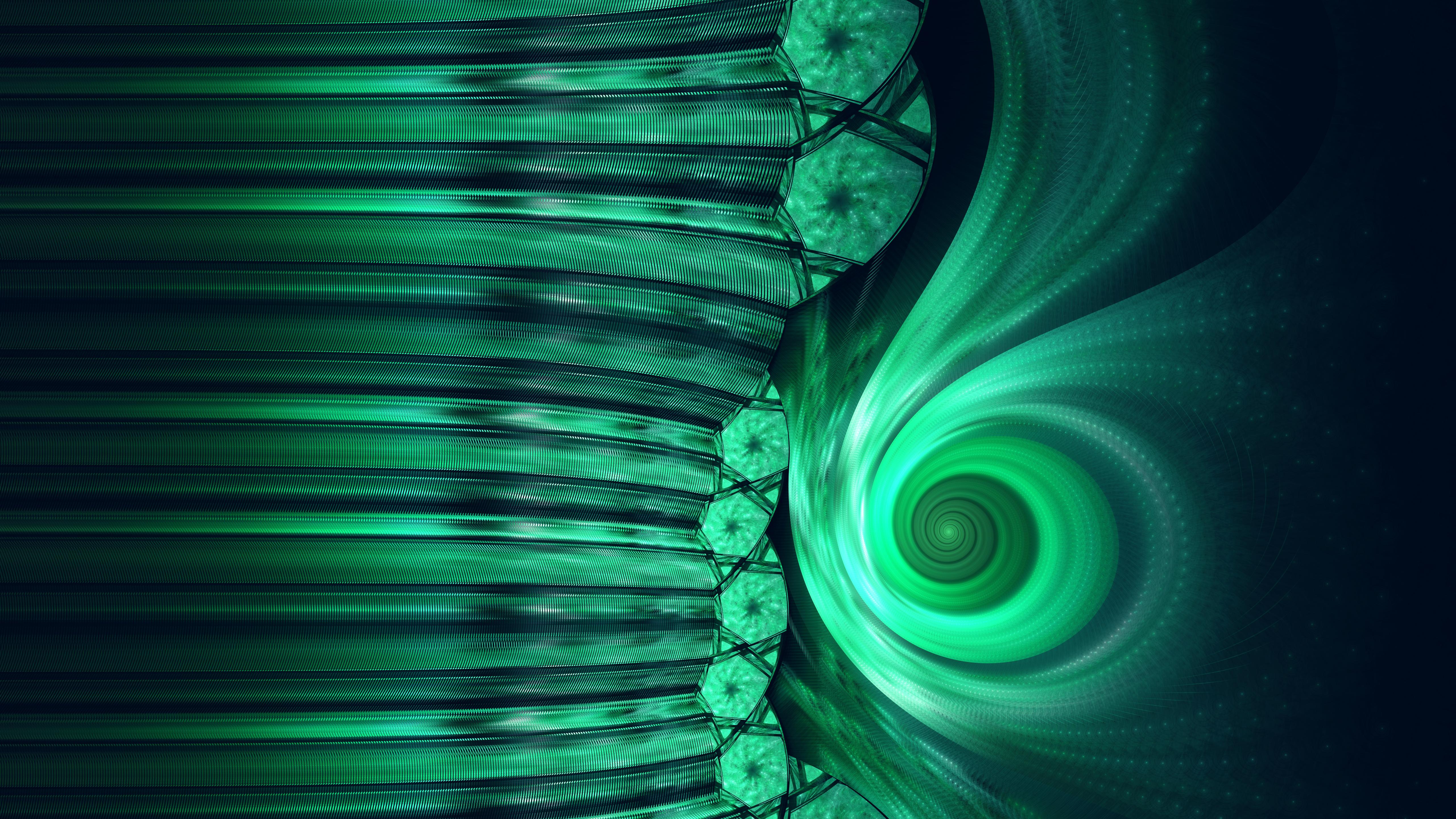 5120x2880 Abstract Fractal 4k Ultra HD Wallpaper