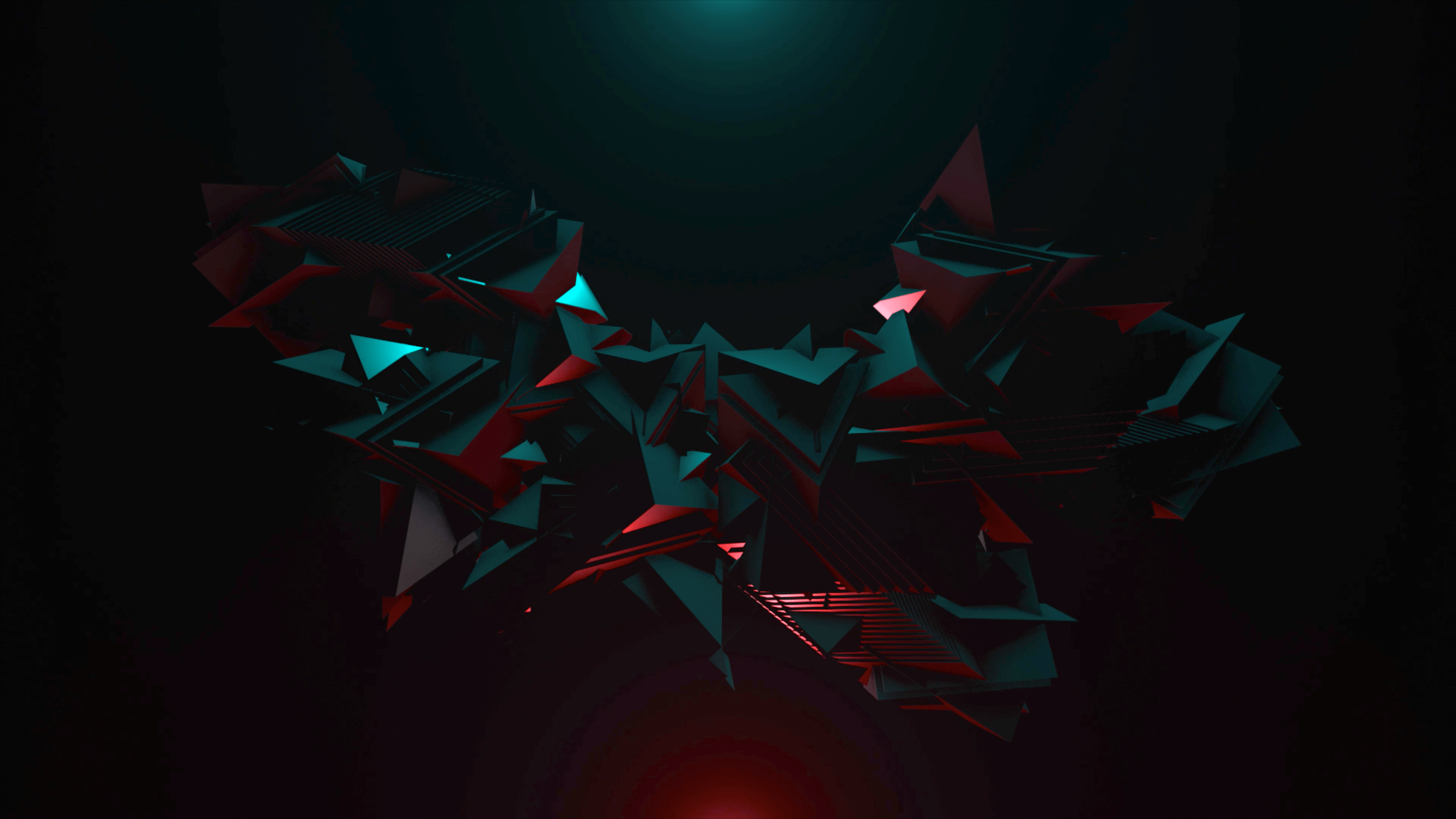 5120x2880 Fractal Geometry [5120x2880] Animated version in comments: MinimalWallpaper
