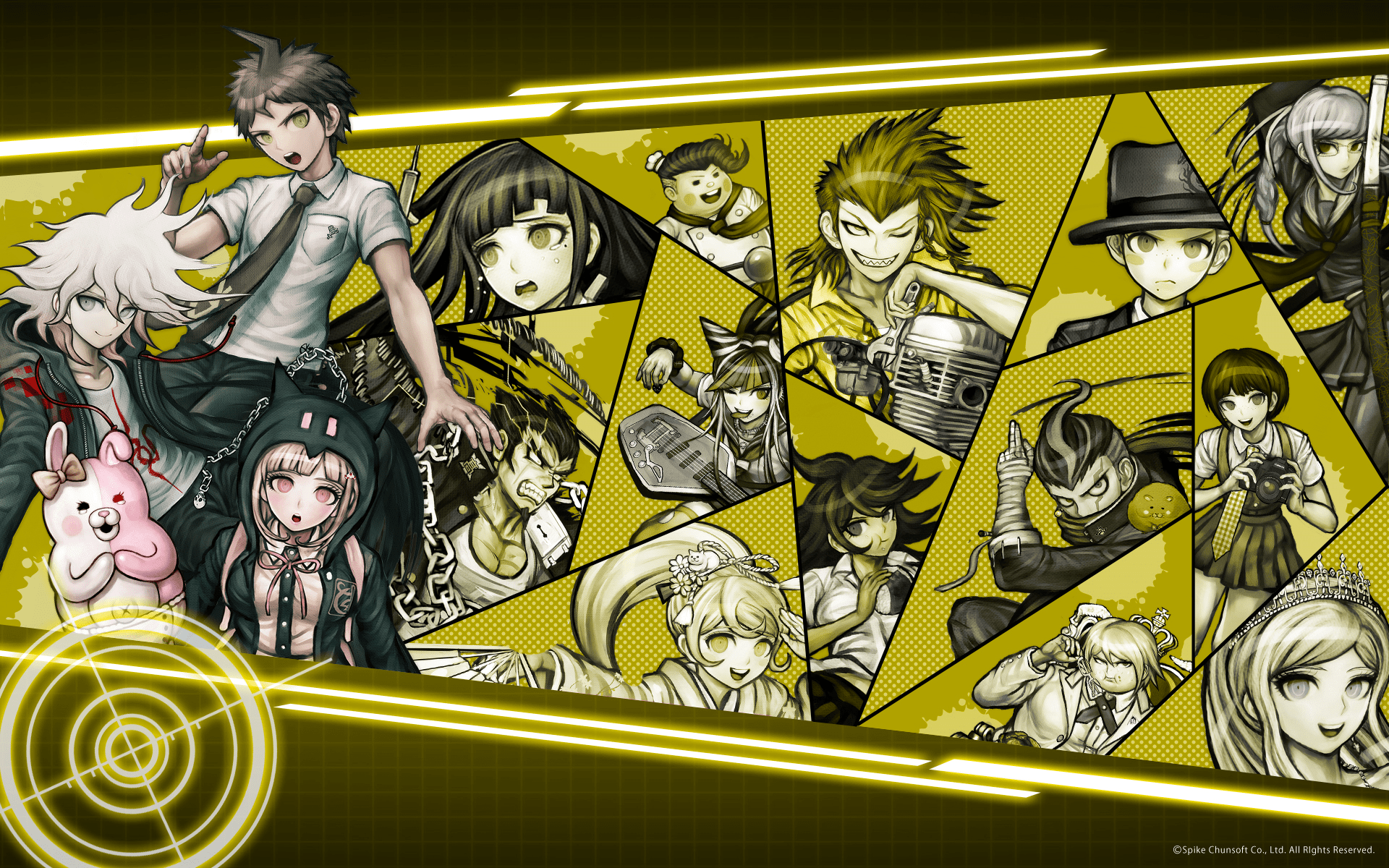1920x1200 Nền Danganronpa Tải xuống.  Danganronpa, Danganronpa hình nền, các nhân vật Danganronpa https://wallpaperaccess.com/full/6195055.png