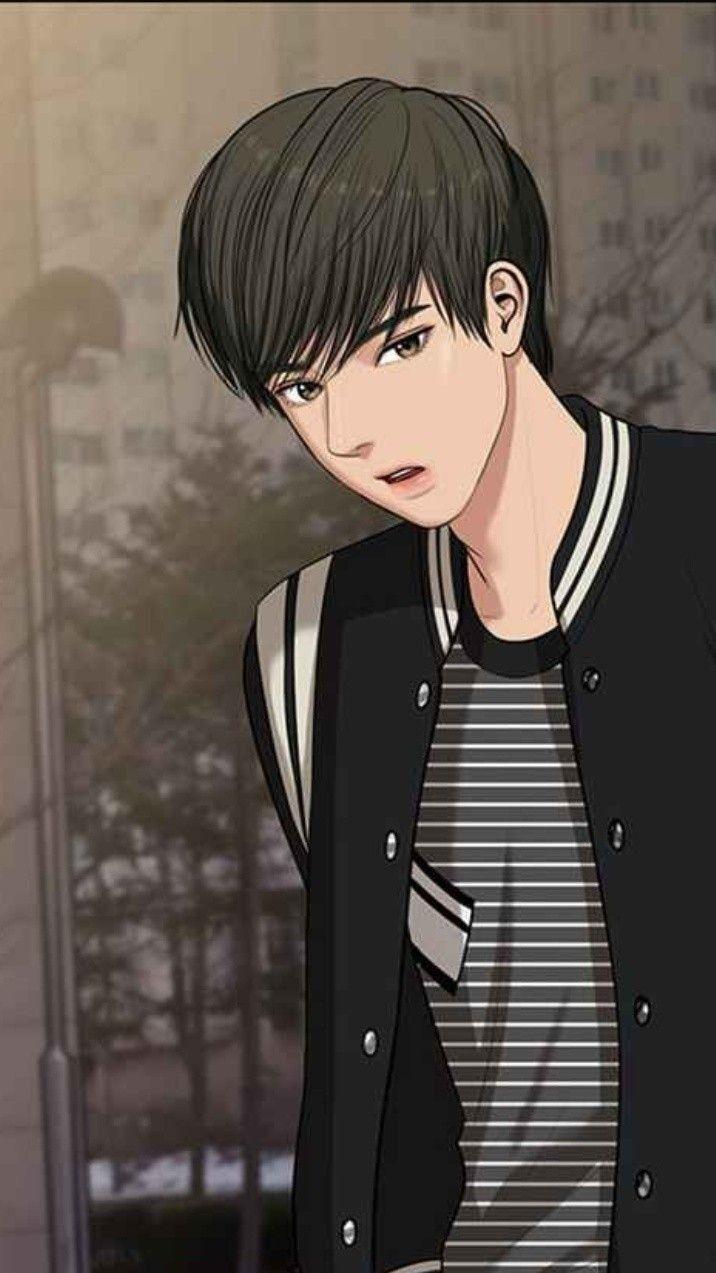 716x1273 suho #webtoon #TheSecretOfAngel. Webtoon, True beauty, Anime love couple