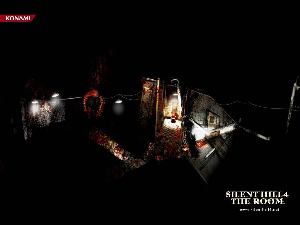 1024x768 Silent Hill 4 Hill Wallpaper