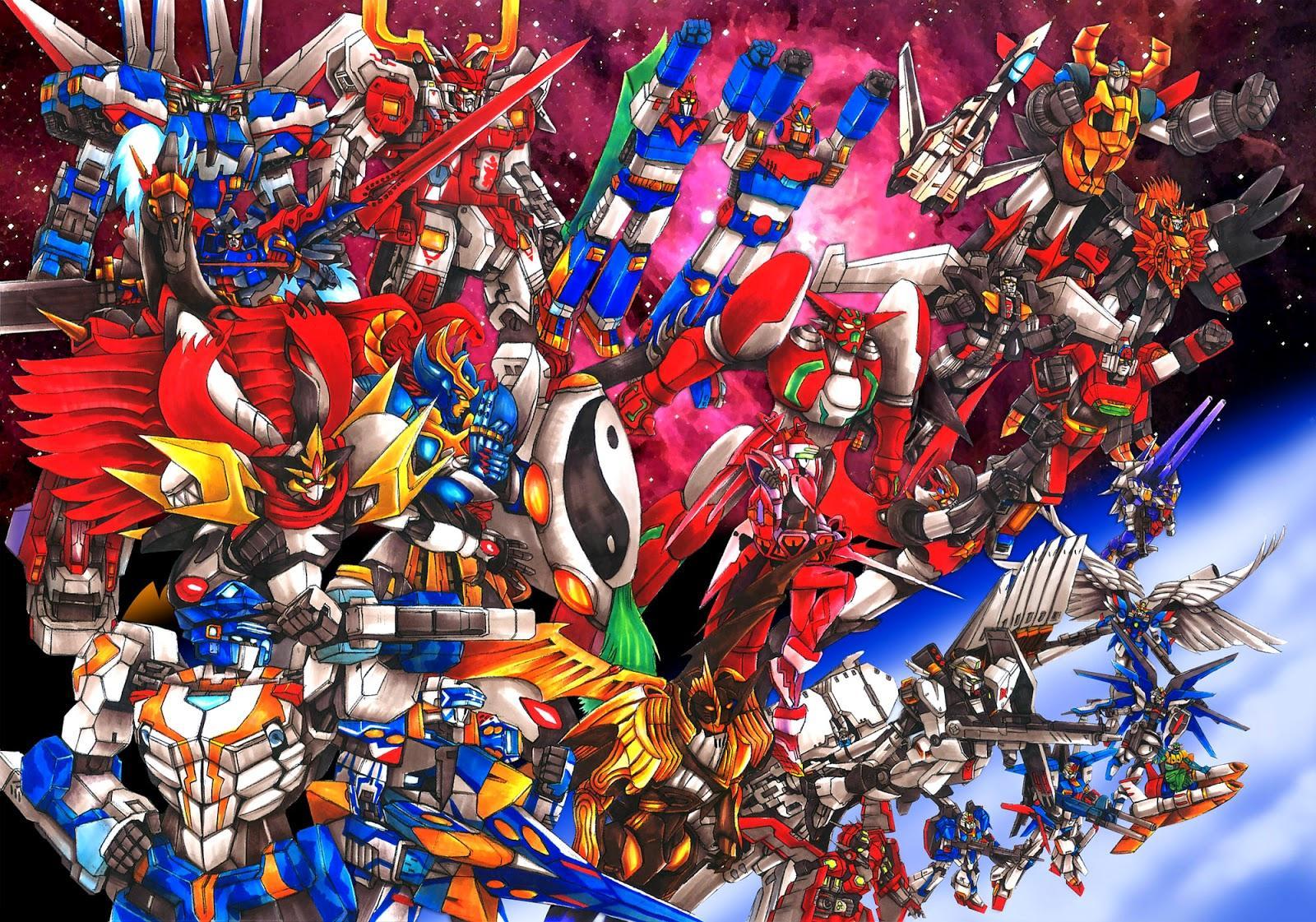 1600x1121 Super Robot Wallpaper