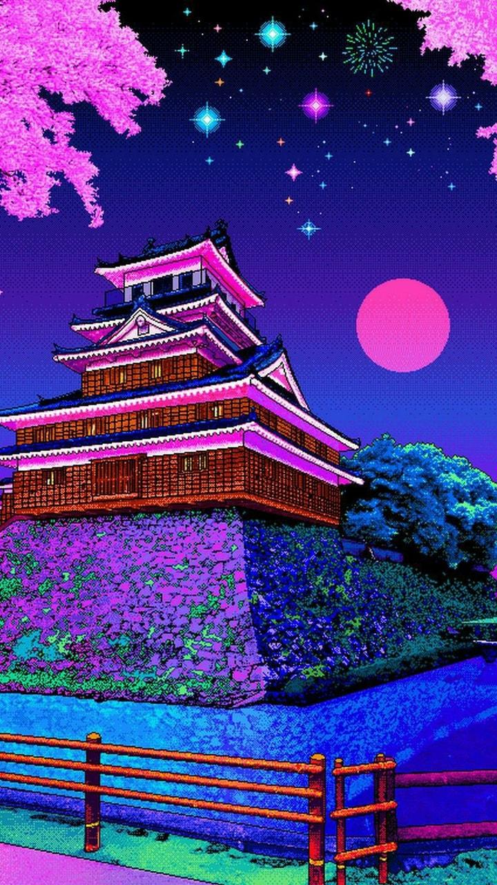 Japanese Pixel Wallpapers Top Free Japanese Pixel Backgrounds