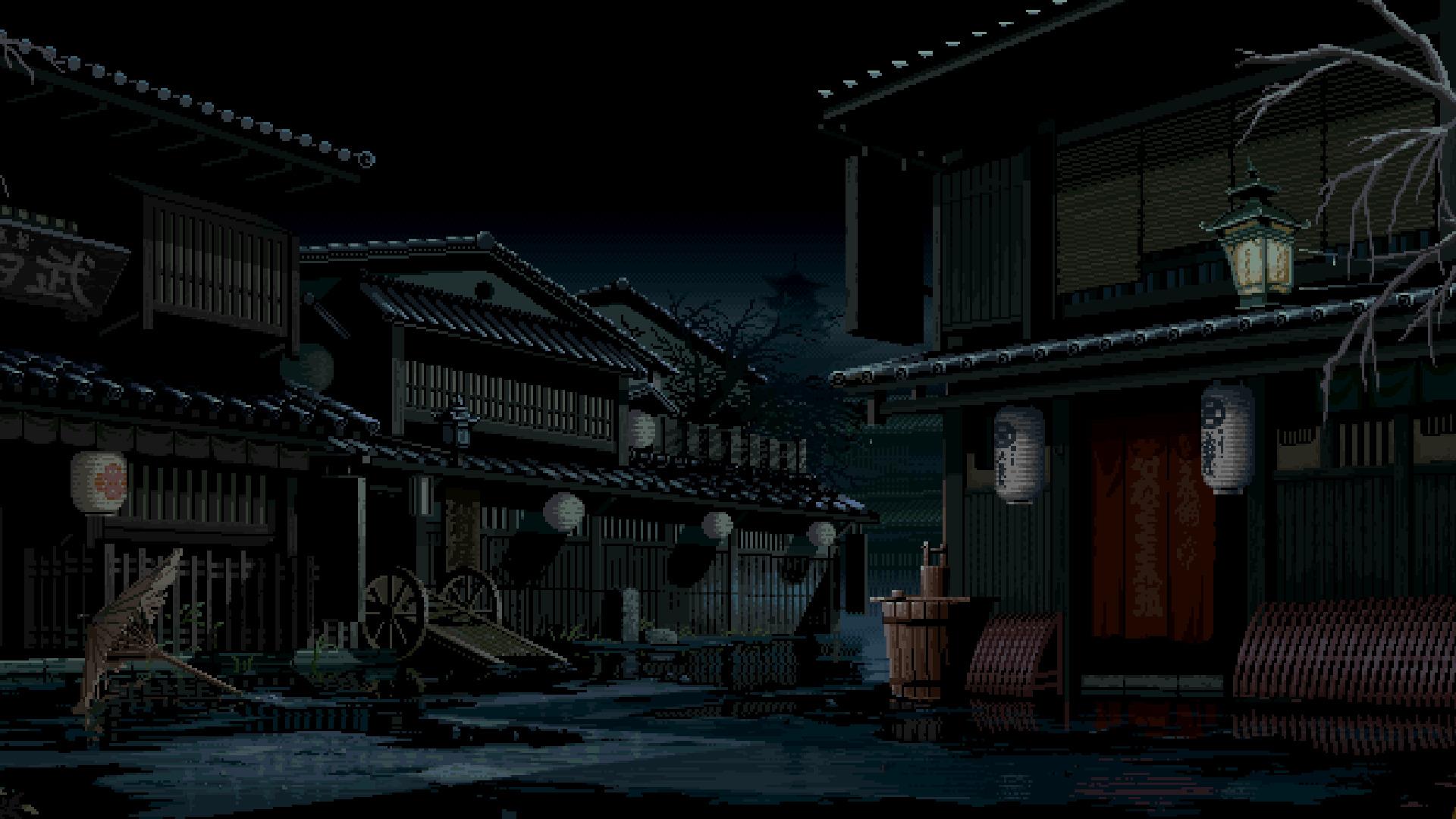 1920x1080 Aesthetic 8 Bit Japan Wallpaper