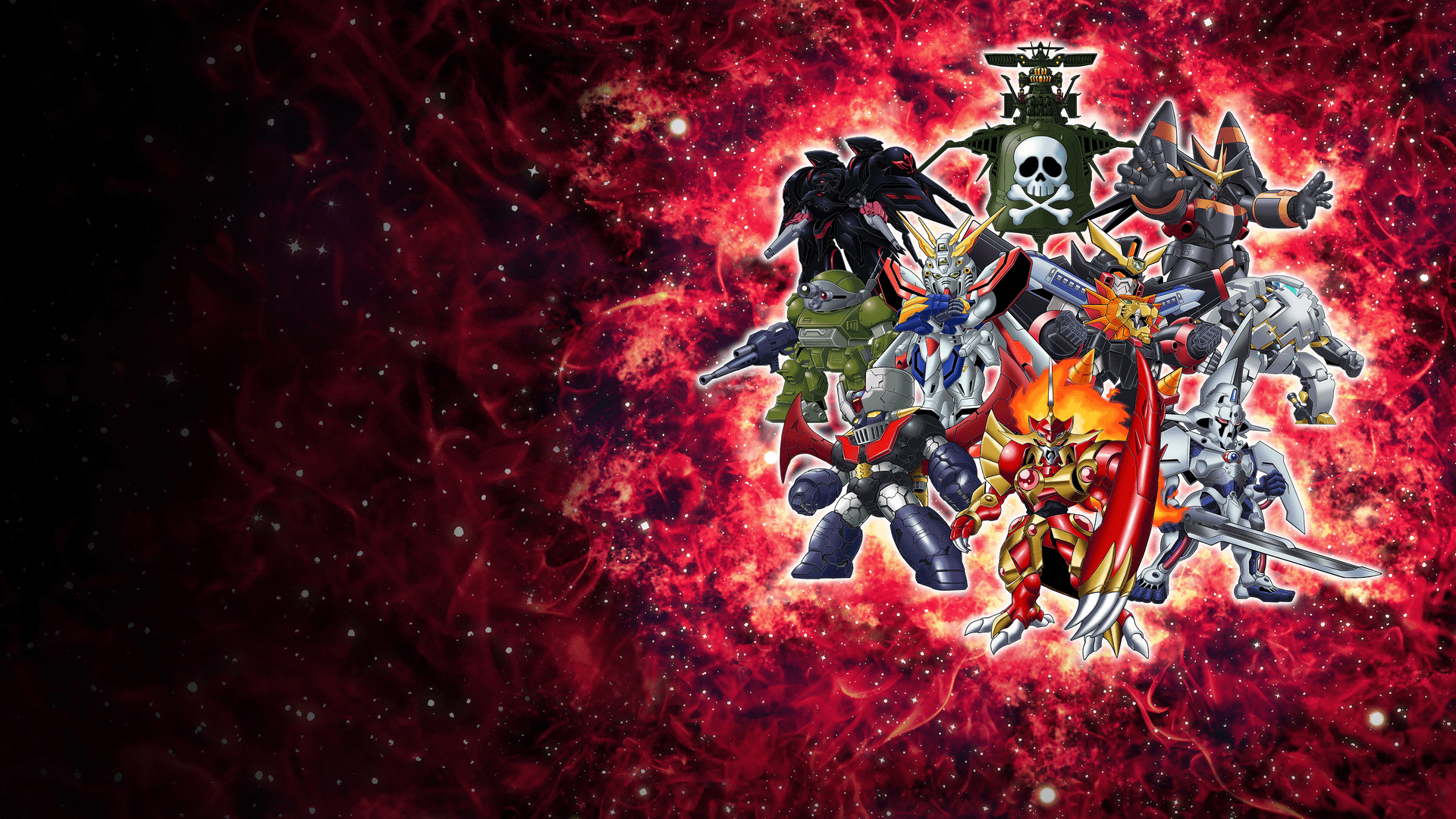 1920x1080 Super Robot Wars Wallpaper