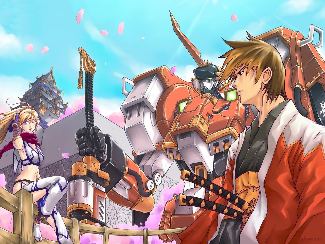 1280x960 super robot wars alteisen excellen browning kyousuke nanbu mecha wallpaper