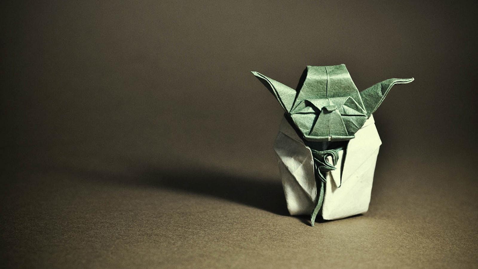 1600x900 Origami Yoda Wallpaper