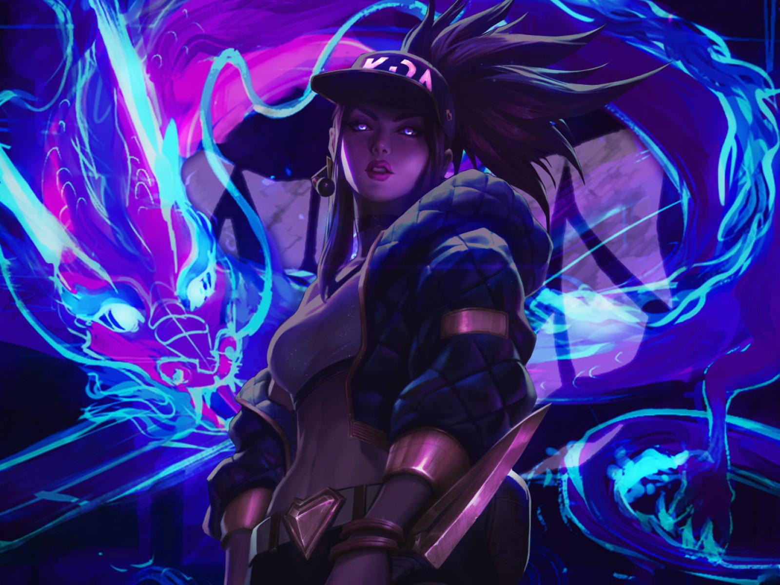 1600x1200 Akali(League Of Legends), K DA, Video Games Wallpaper, Video Game Girls • Wallpaper For You