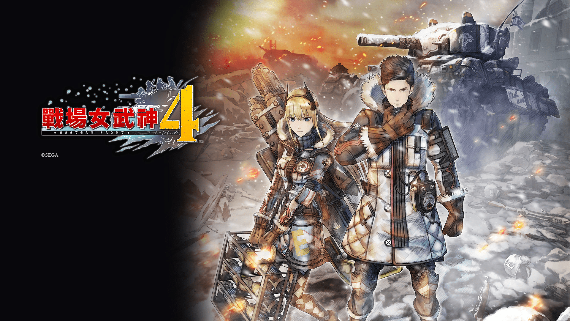 1920x1080 Valkyria Chronicles 4 (2018) promotional art