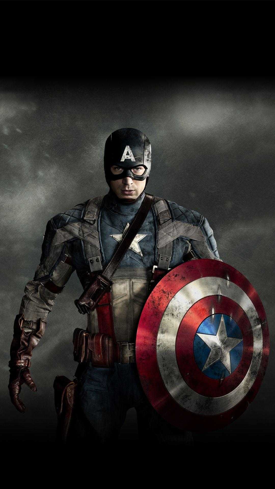 1080x1920 Captain America Wallpaper