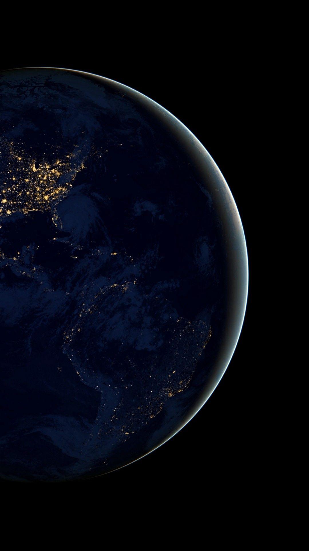 1080x1920 Earth at night. Cellphone wallpaper background, Wallpaper gallery, Wallpaper earth