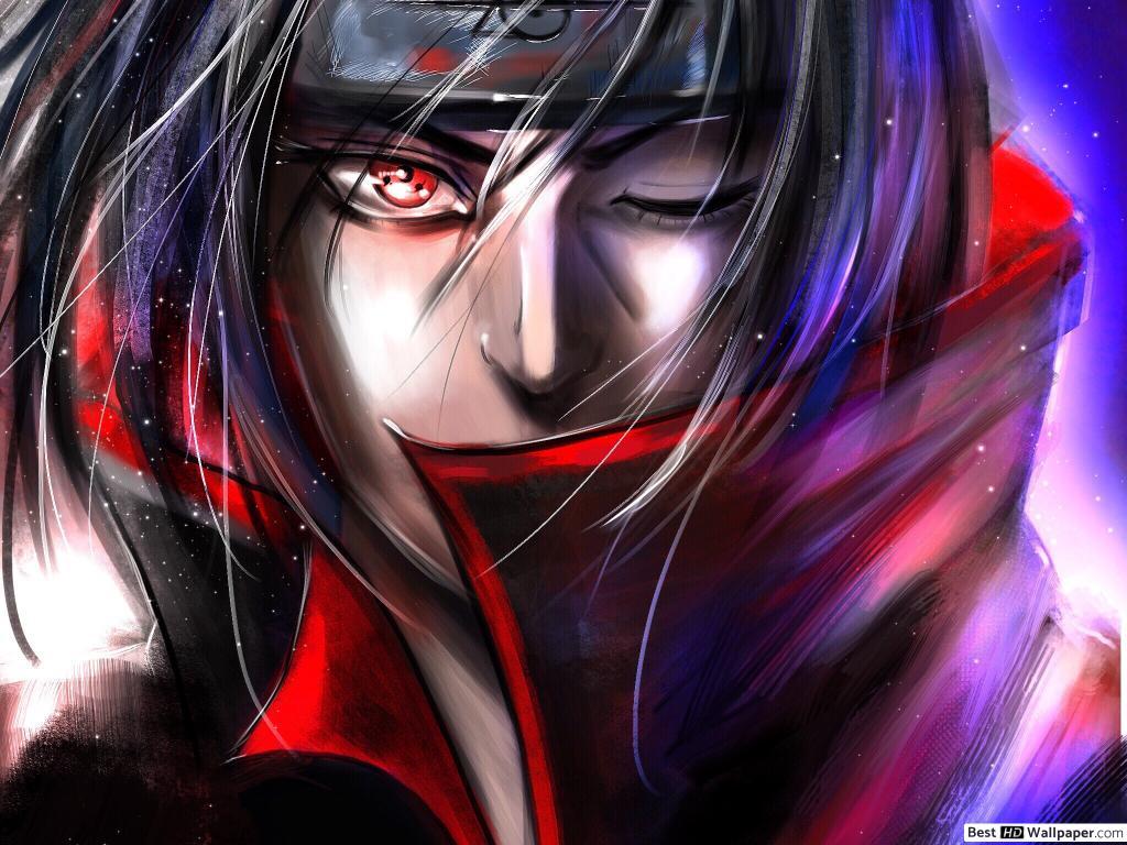 1024x768 Uchiha Itachi HD wallpaper download