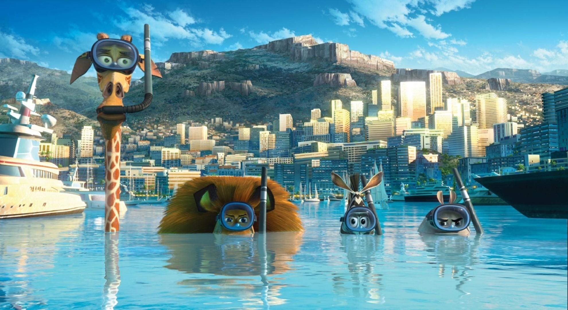 1980x1080 cartoons movies madagascar 3 1980x1080 wallpaper