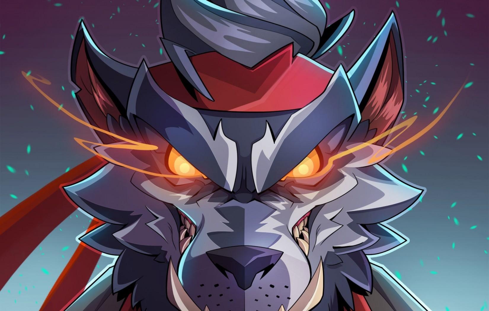 1650x1050 Download 1650x1050 Fortnite, Dire Skin, Wolf, Artwork Wallpaper